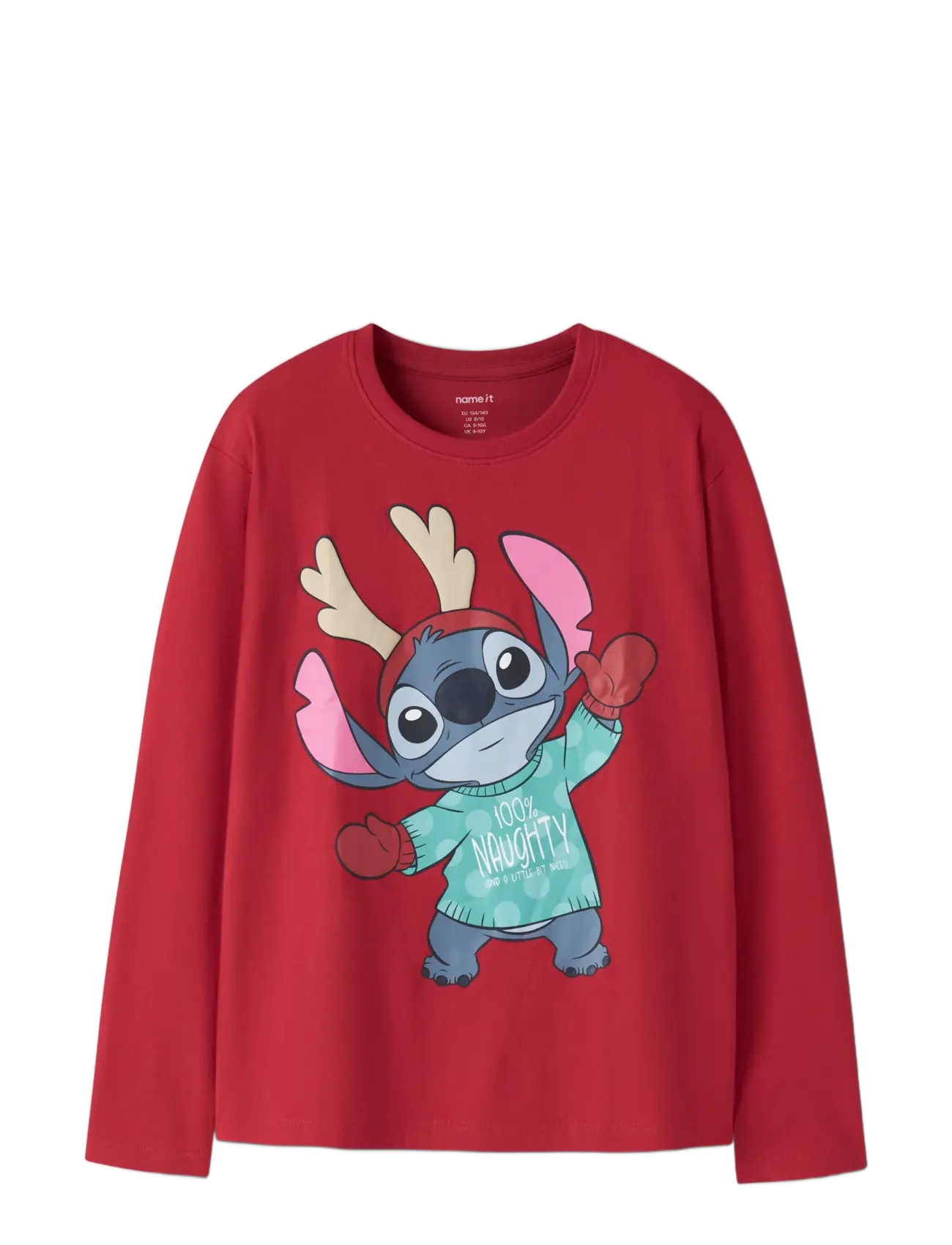 name it - NKFSYRA STITCH LS NREG TOP BOX WDI - barbados cherry - 2