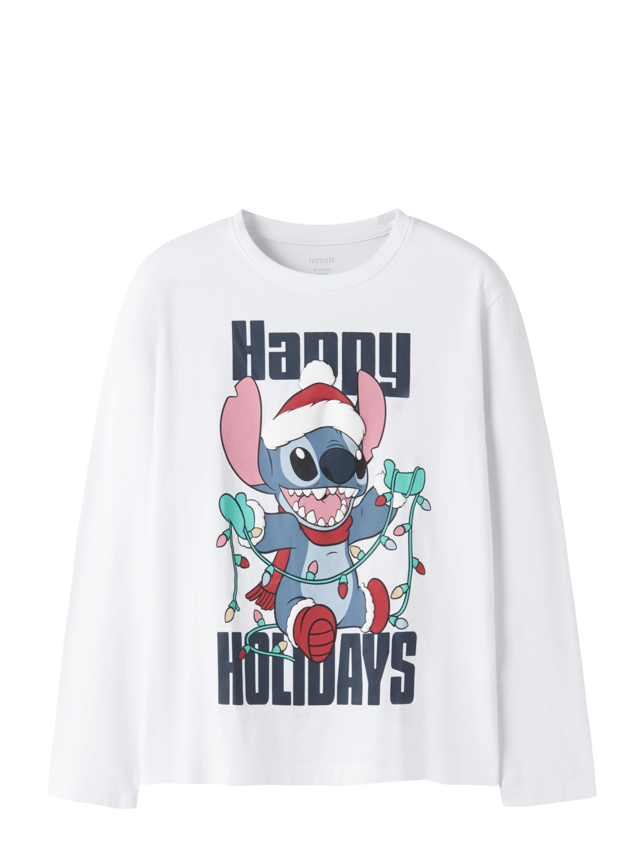 name it NKFSYRA STITCH LS NREG TOP BOX WDI - Name it - BRIGHT WHITE / white