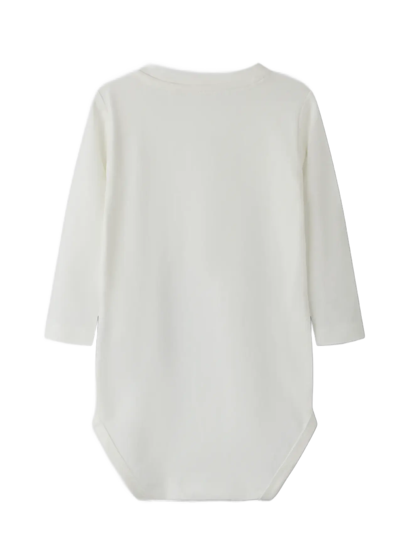 name it - NBMOSMAR LS BODY BOX - langærmede bodyer - cloud dancer - 1