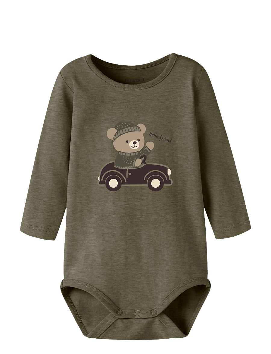 name it - NBMOSMAR LS BODY BOX - langärmelige bodys - mermaid - 0