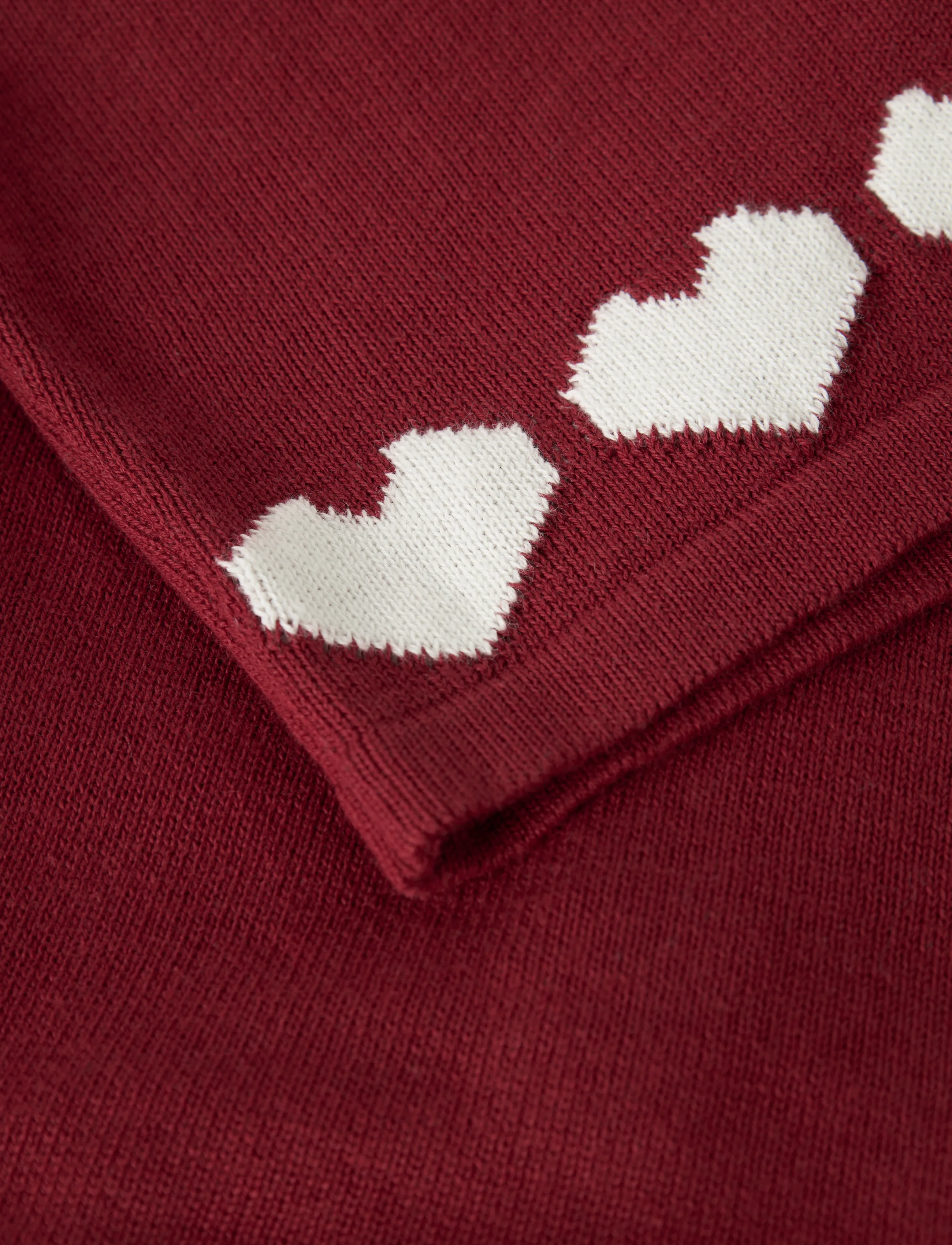 name it - NMFRALBOS LS KNIT CARD - red dahlia - 3