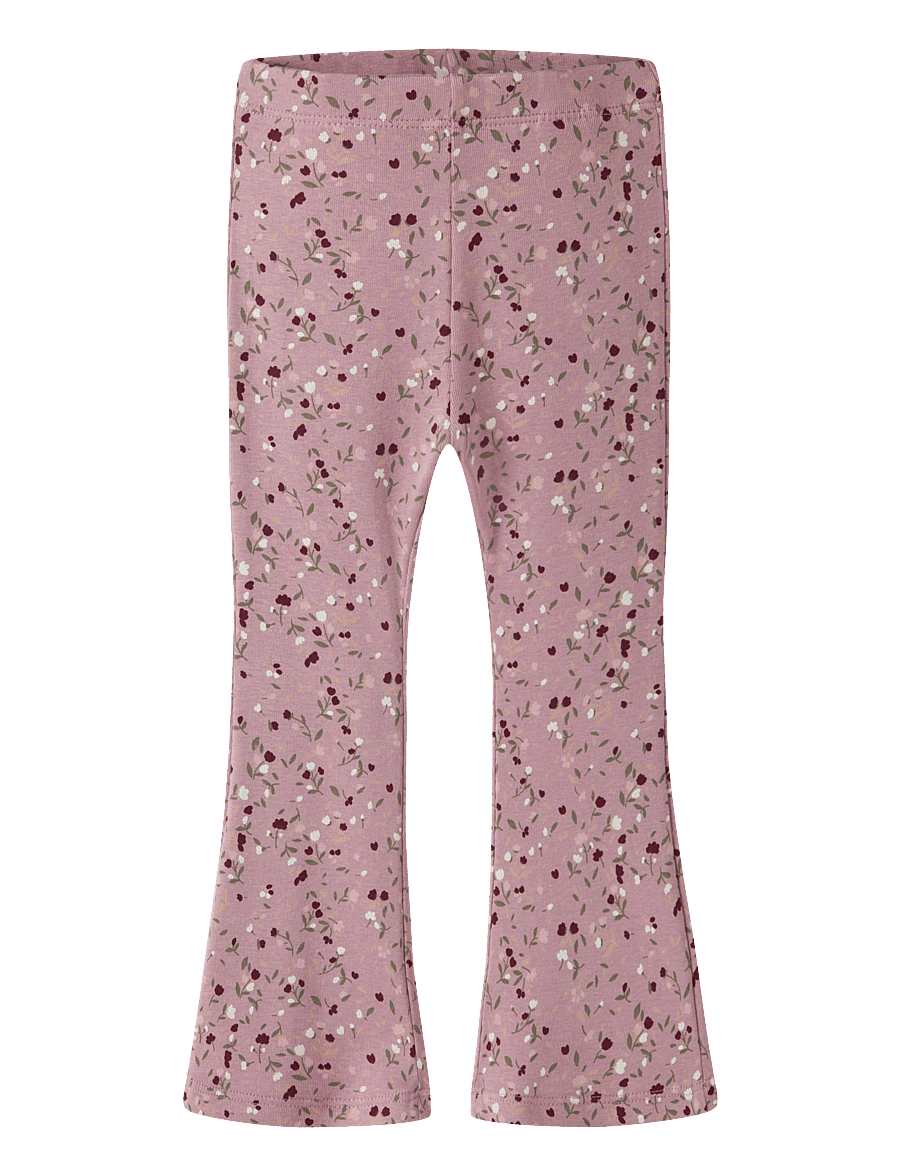 name it - NMFOCEANA XSL FLARED LEGGING - leggings - lilas - 0