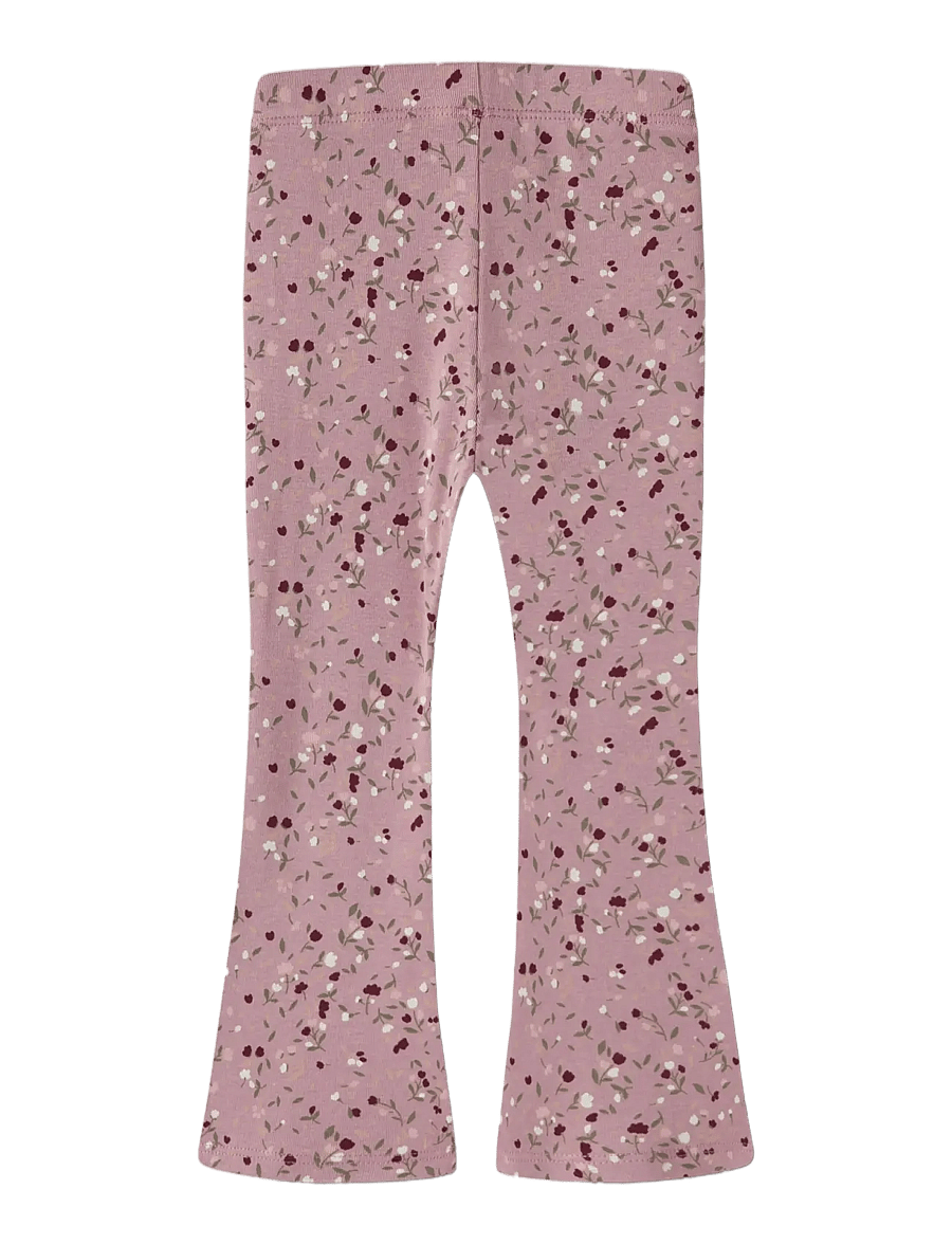 name it - NMFOCEANA XSL FLARED LEGGING - leggings - lilas - 1