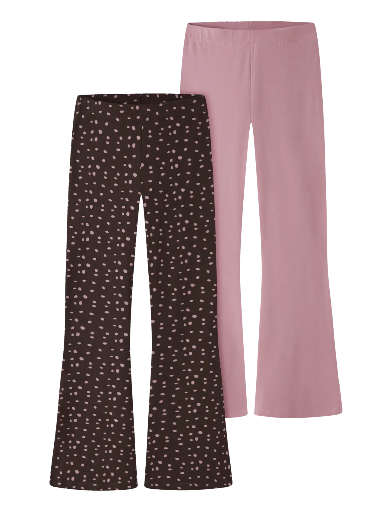 name it Nkfnilas 2P Pant, 140, Pink, Underdele > Leggings, Børn