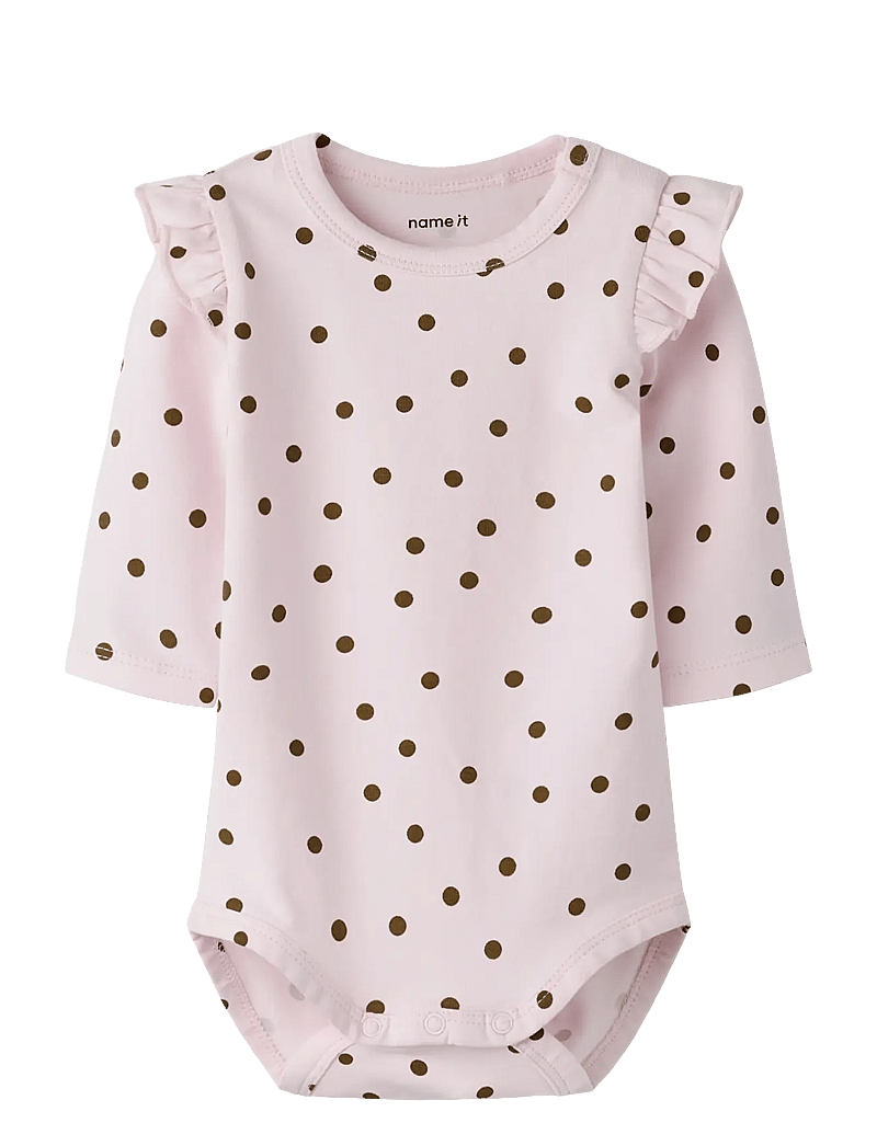 name it - NBFHOSINA LS BODY - langærmede heldragter - cradle pink - 0
