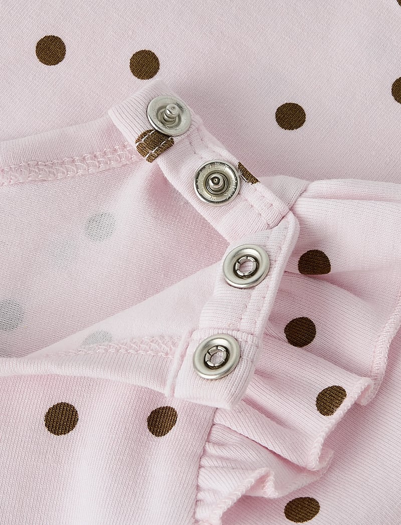 name it - NBFHOSINA LS BODY - langærmede heldragter - cradle pink - 2
