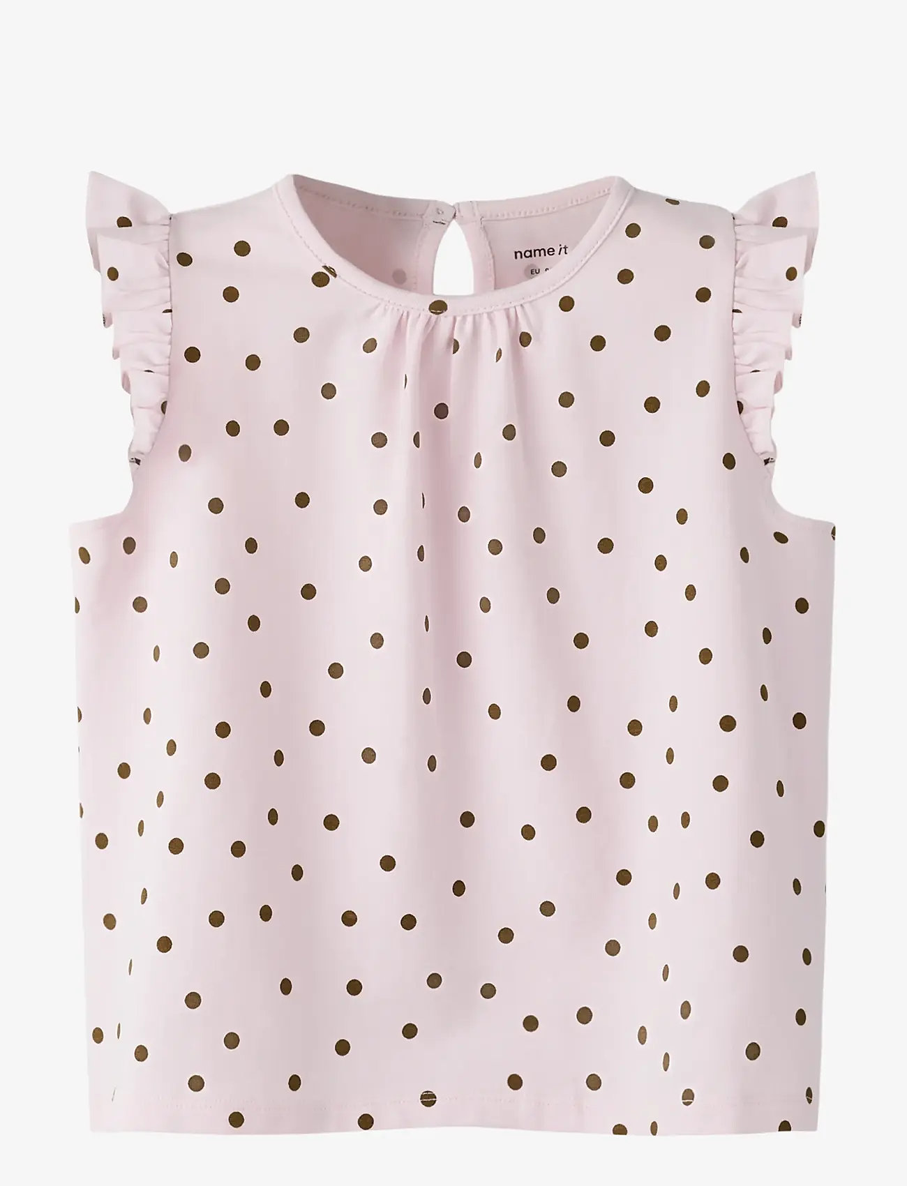 name it - NMFHOSINA SS TOP - short-sleeved t-shirts - cradle pink - 0