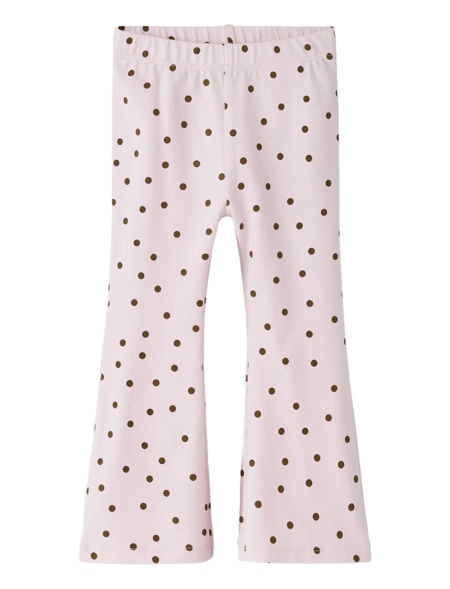 name it - NMFHOSINA BOOTCUT LEGGING - leggings - cradle pink - 0