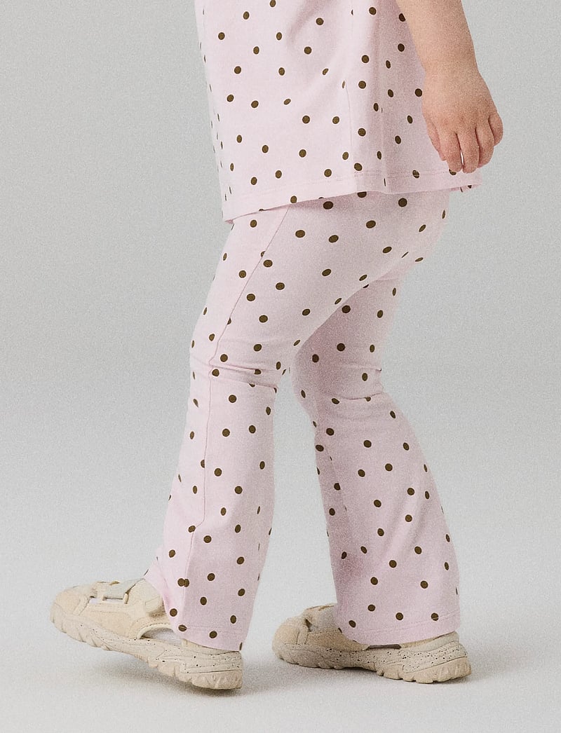 name it - NMFHOSINA BOOTCUT LEGGING - leggings - cradle pink - 3
