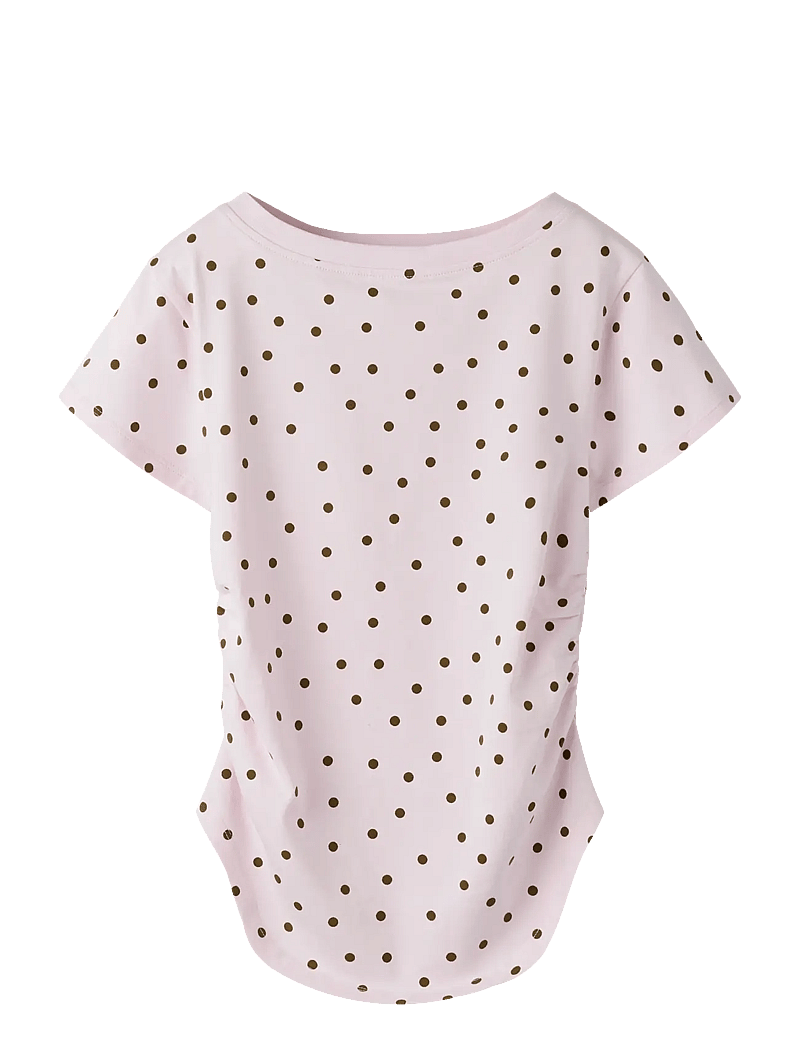 name it - NKFHOSINA SS TOP - short-sleeved t-shirts - cradle pink - 0