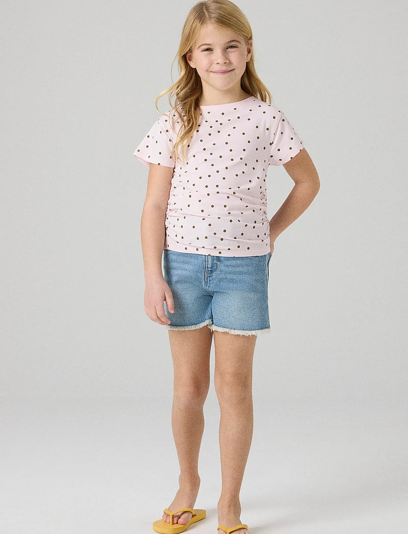 name it - NKFHOSINA SS TOP - short-sleeved t-shirts - cradle pink - 1