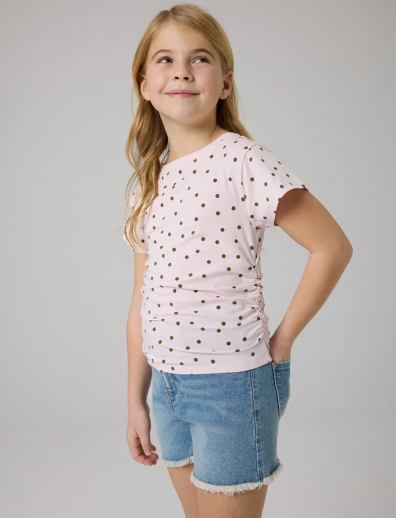 name it - NKFHOSINA SS TOP - short-sleeved t-shirts - cradle pink - 2