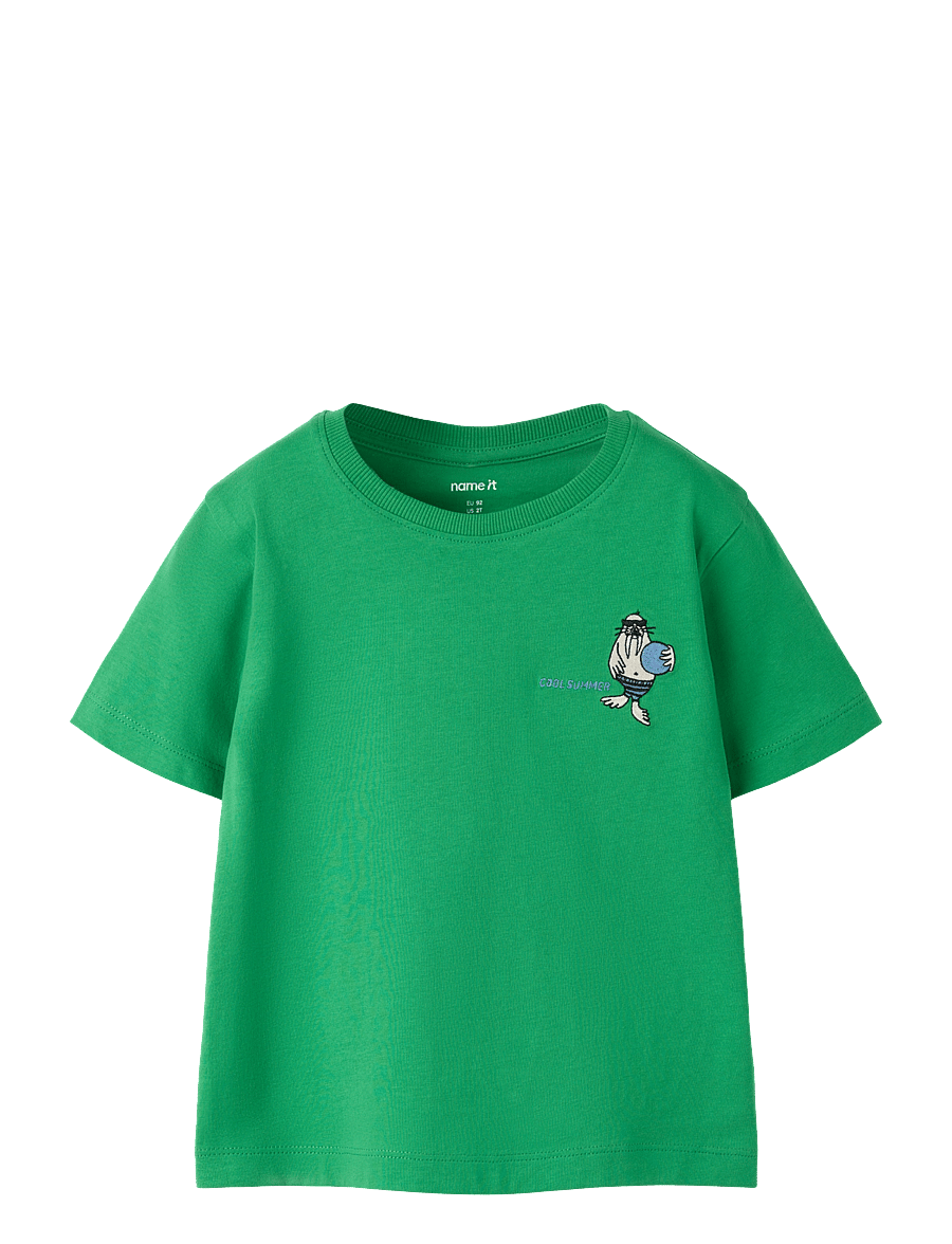 name it - NMMJAKO SS NREG TOP - kurzärmelige - jelly bean - 0