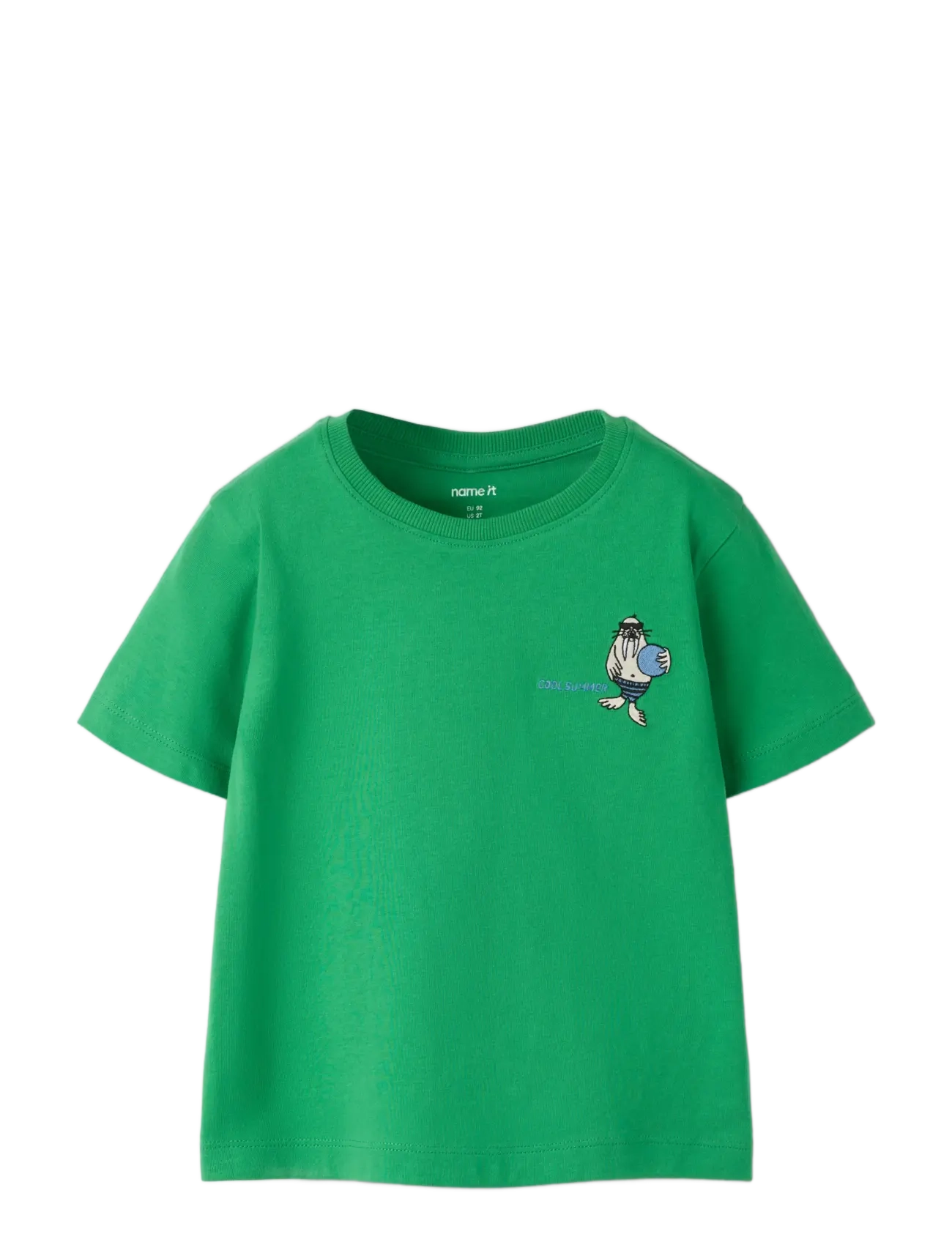 name it - NMMJAKO SS NREG TOP - kurzärmelige - jelly bean - 2