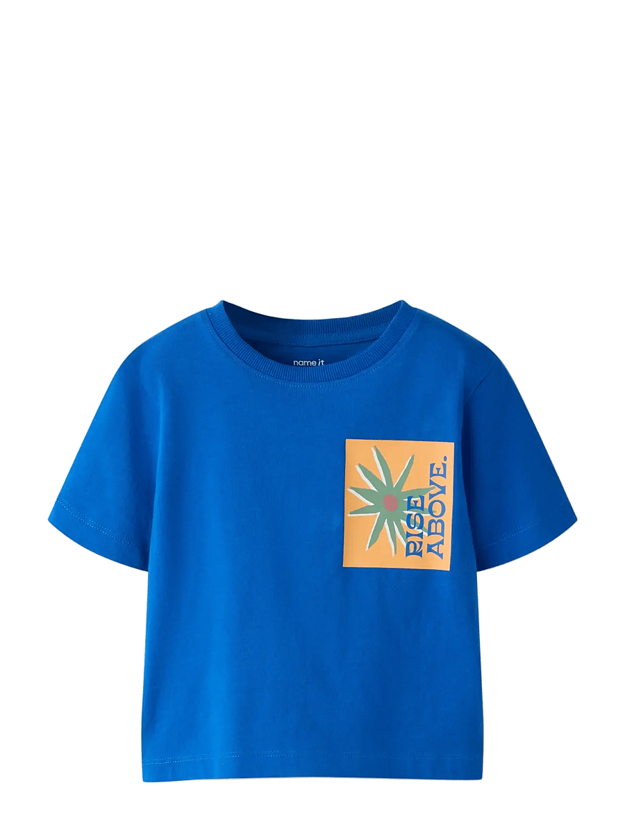 name it - NMMJENSES SS TOP - kortärmade t-shirts - surf the web - 2