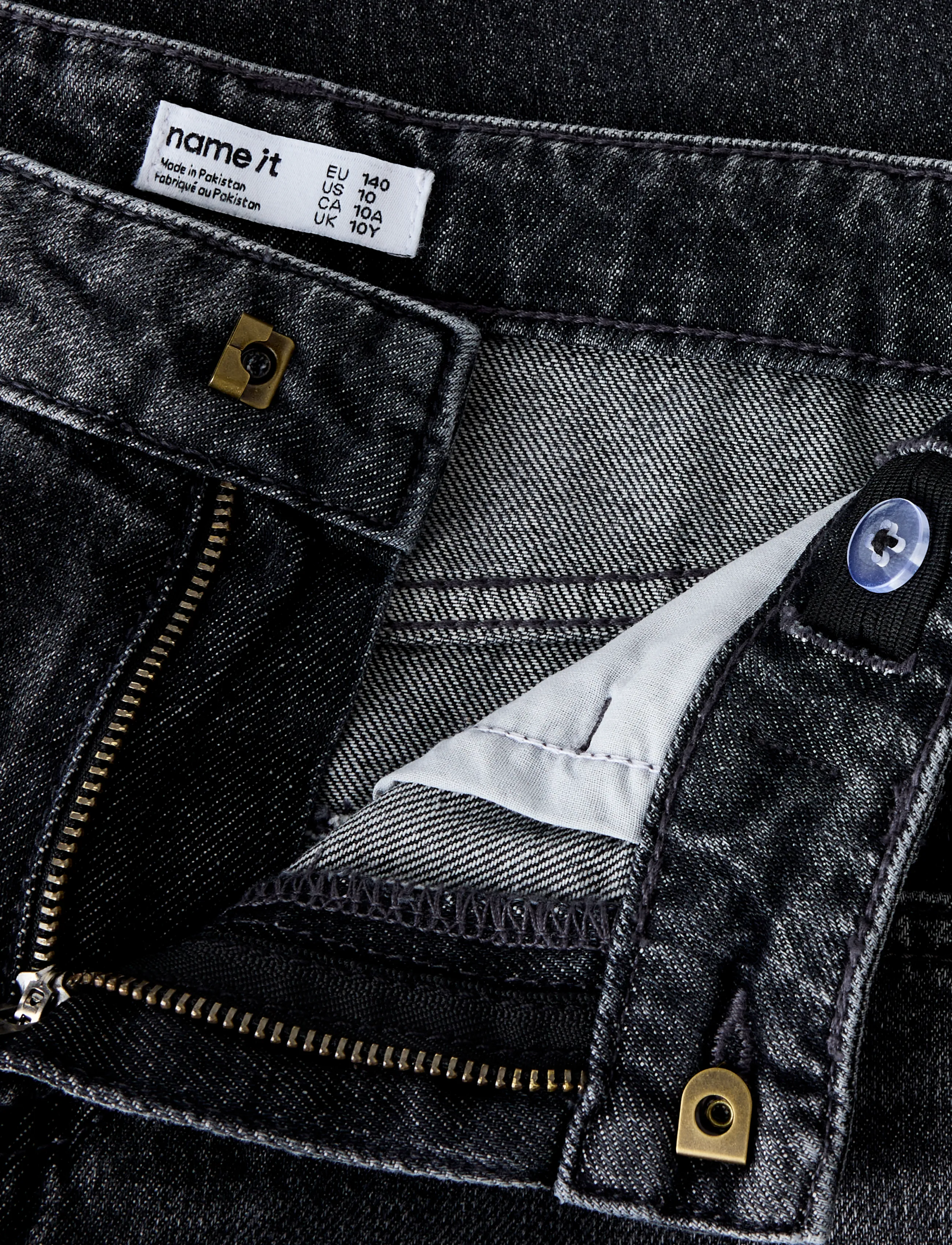 name it - NKFBELLA BARREL DNM JEANS 5518-BP - loose jeans - dark grey denim - 2