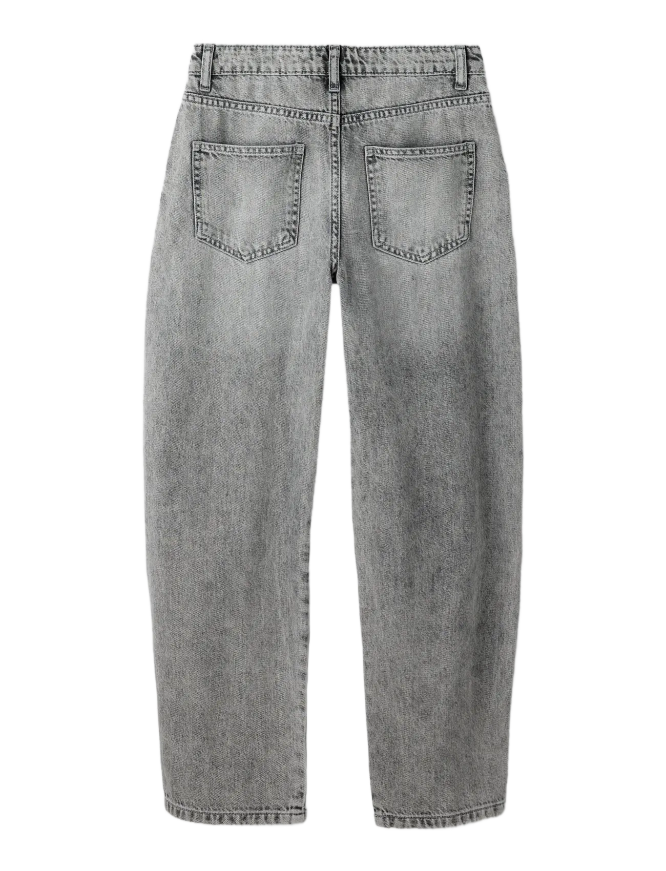 name it - NKFBELLA BARREL DNM JEANS 5518-BP - loose jeans - medium grey denim - 1