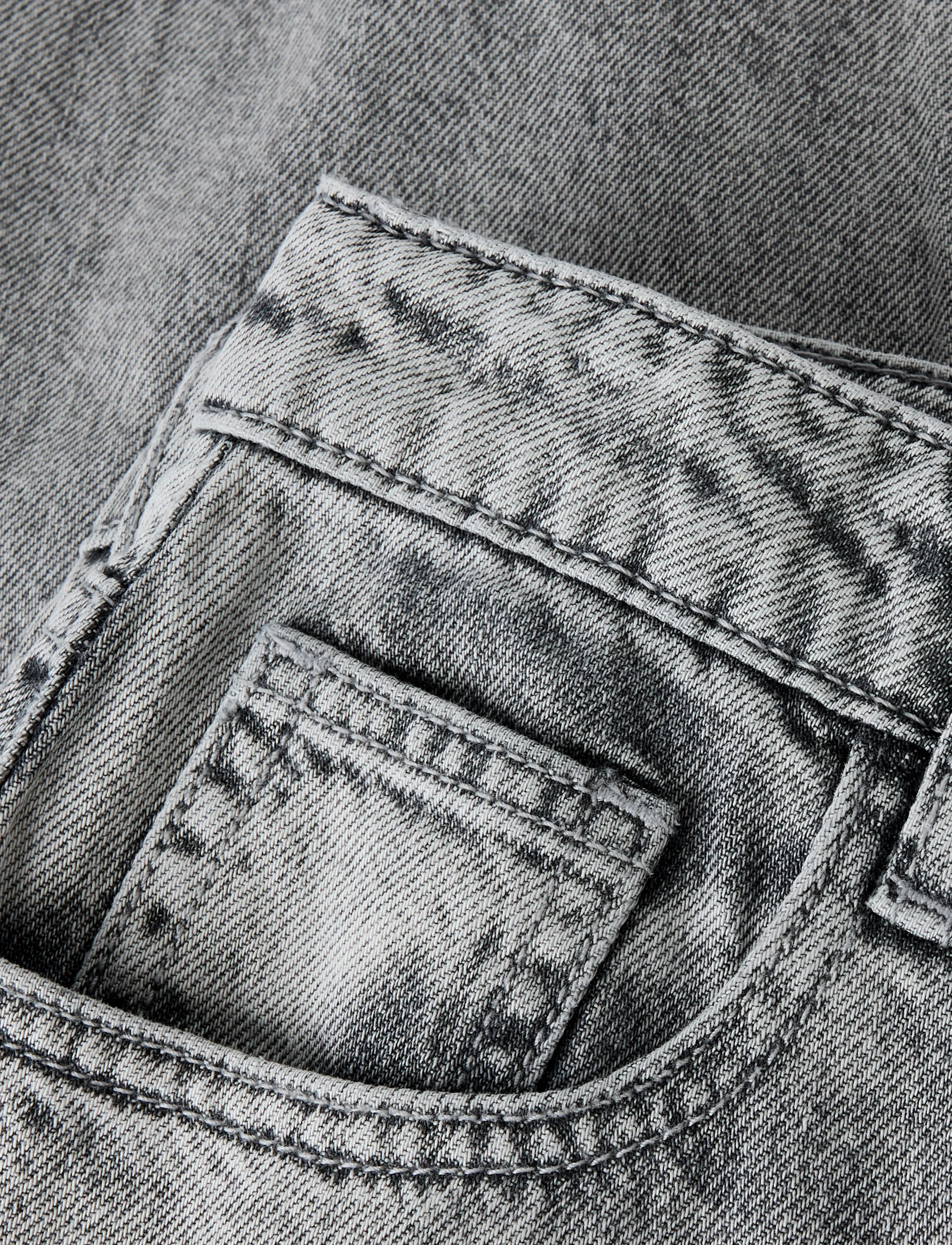 name it - NKFBELLA BARREL DNM JEANS 5518-BP - loose jeans - medium grey denim - 4