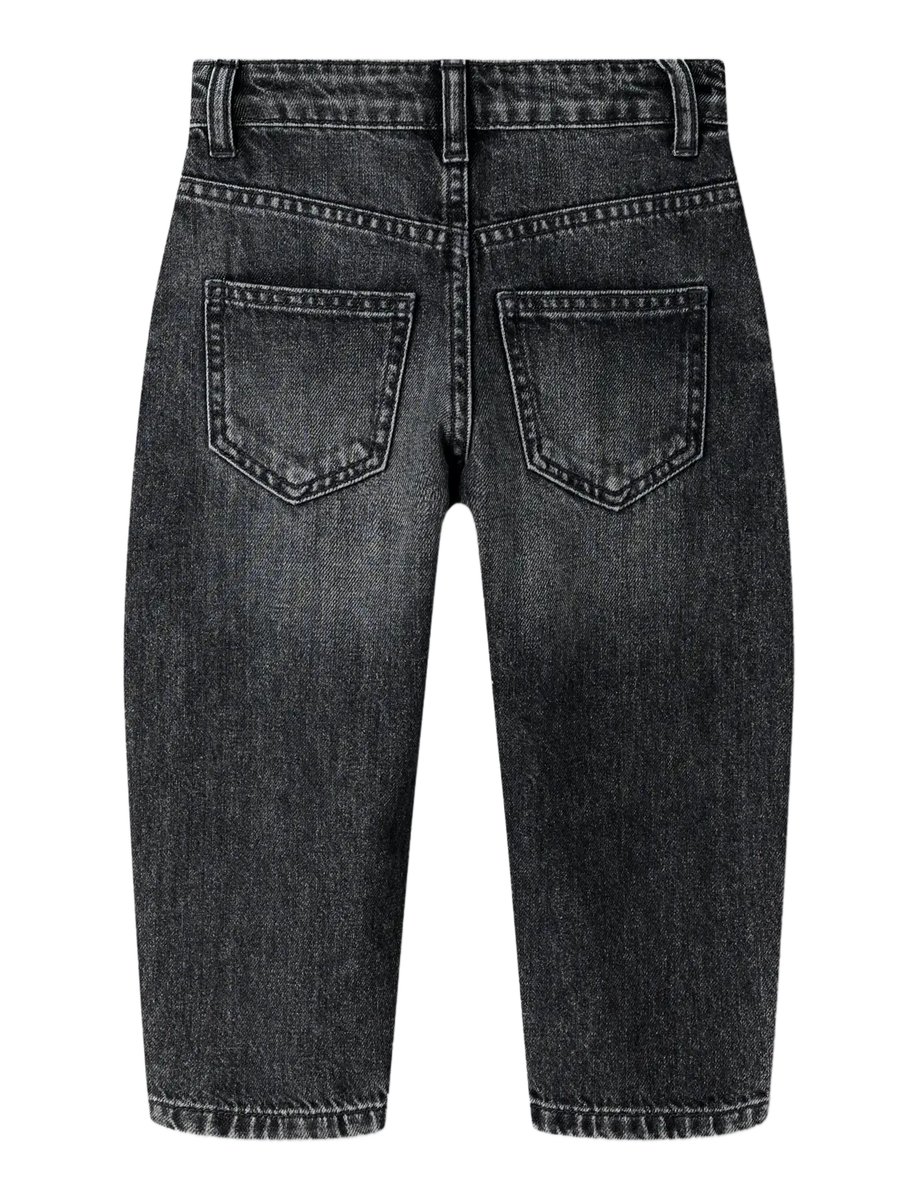 name it - NMFBELLA BARREL DNM JEANS 5518-BP - loose jeans - dark grey denim - 1