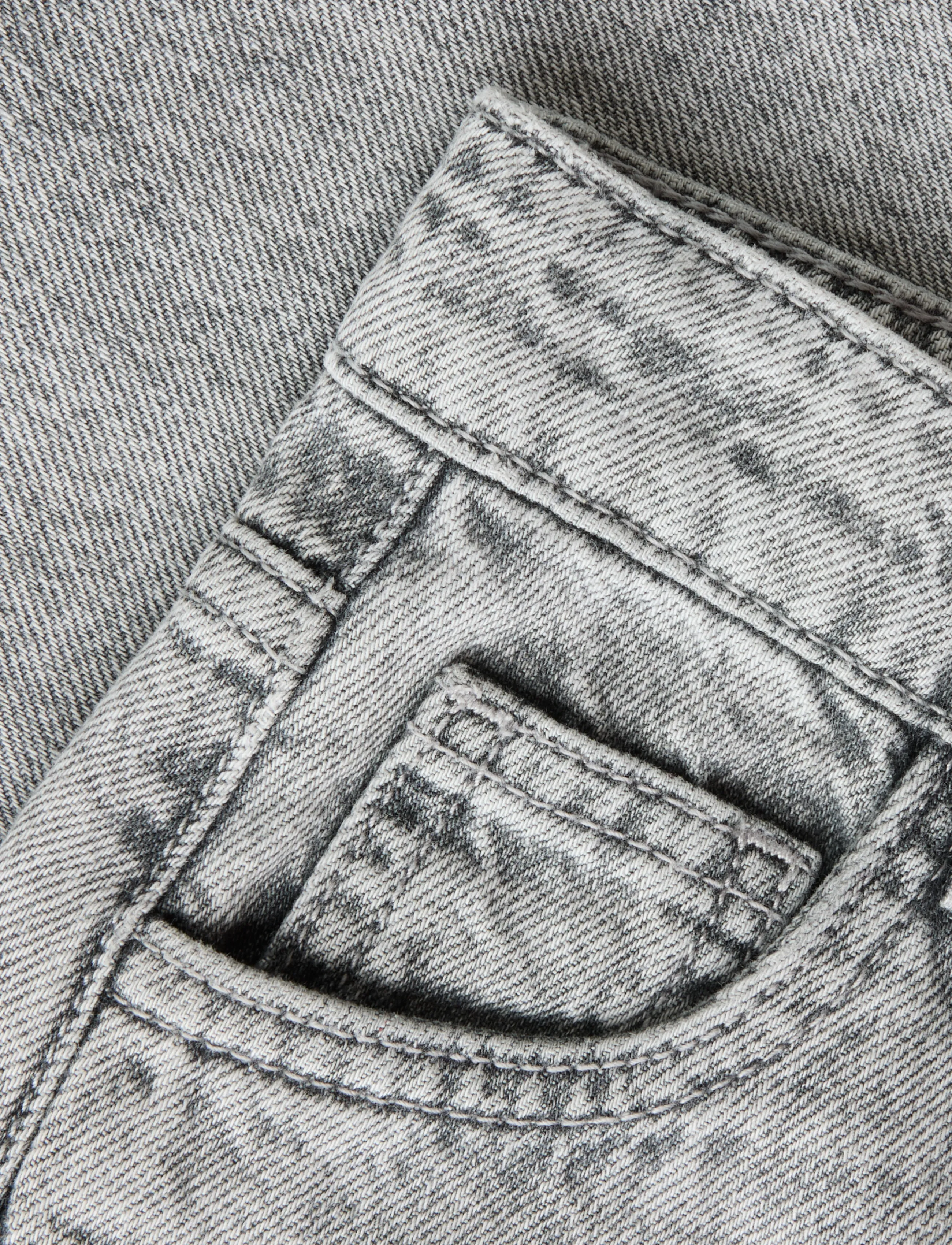 name it - NMFBELLA BARREL DNM JEANS 5518-BP - loose jeans - medium grey denim - 4