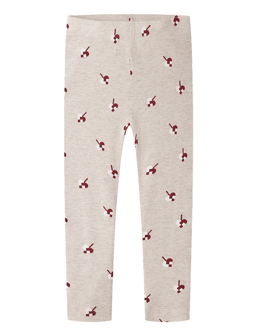 name it - NMFRISAKAB XSL LEGGING - leggings - peyote melange - 0