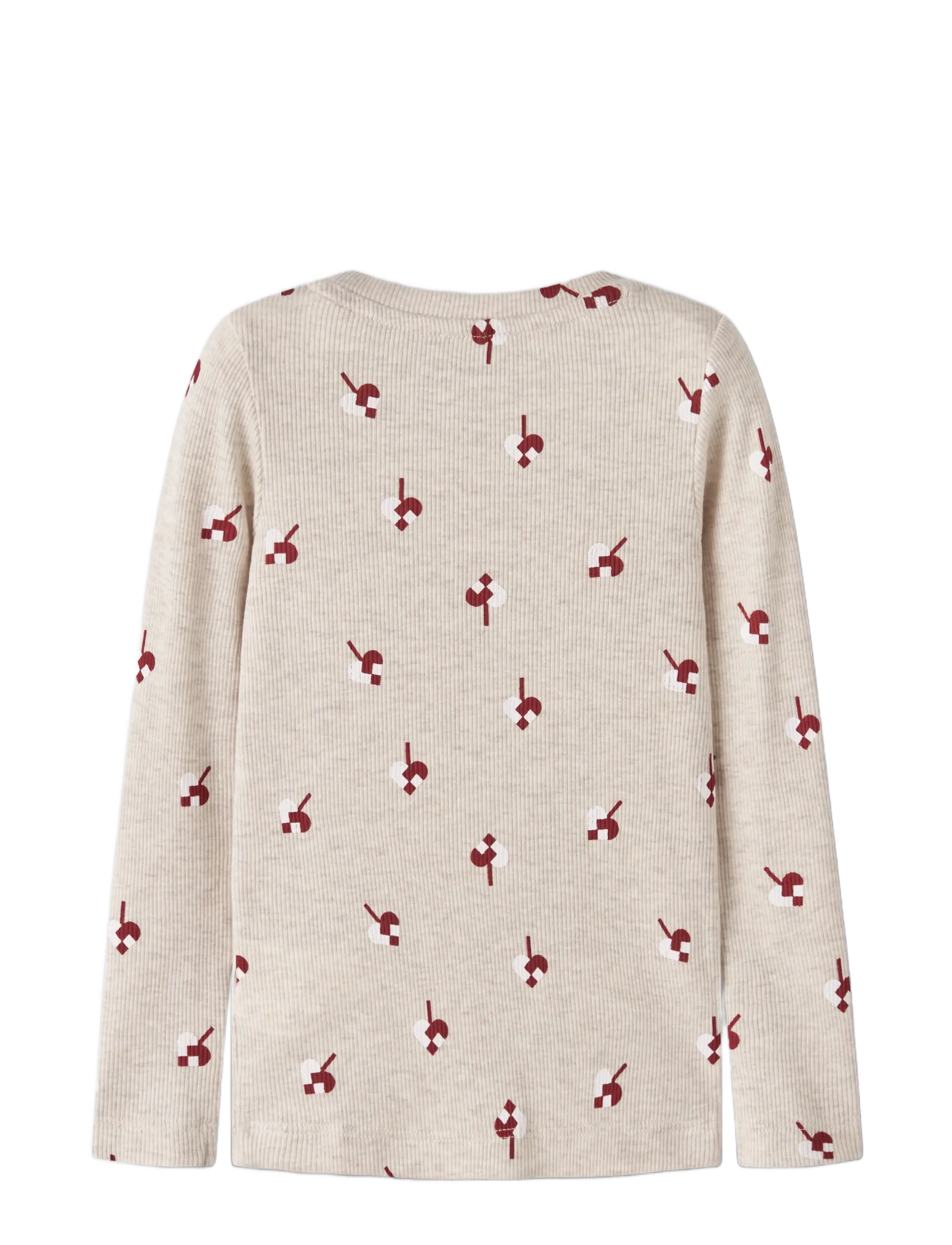 name it - NMFRISAKAB LS XSL TOP - peyote melange - 1