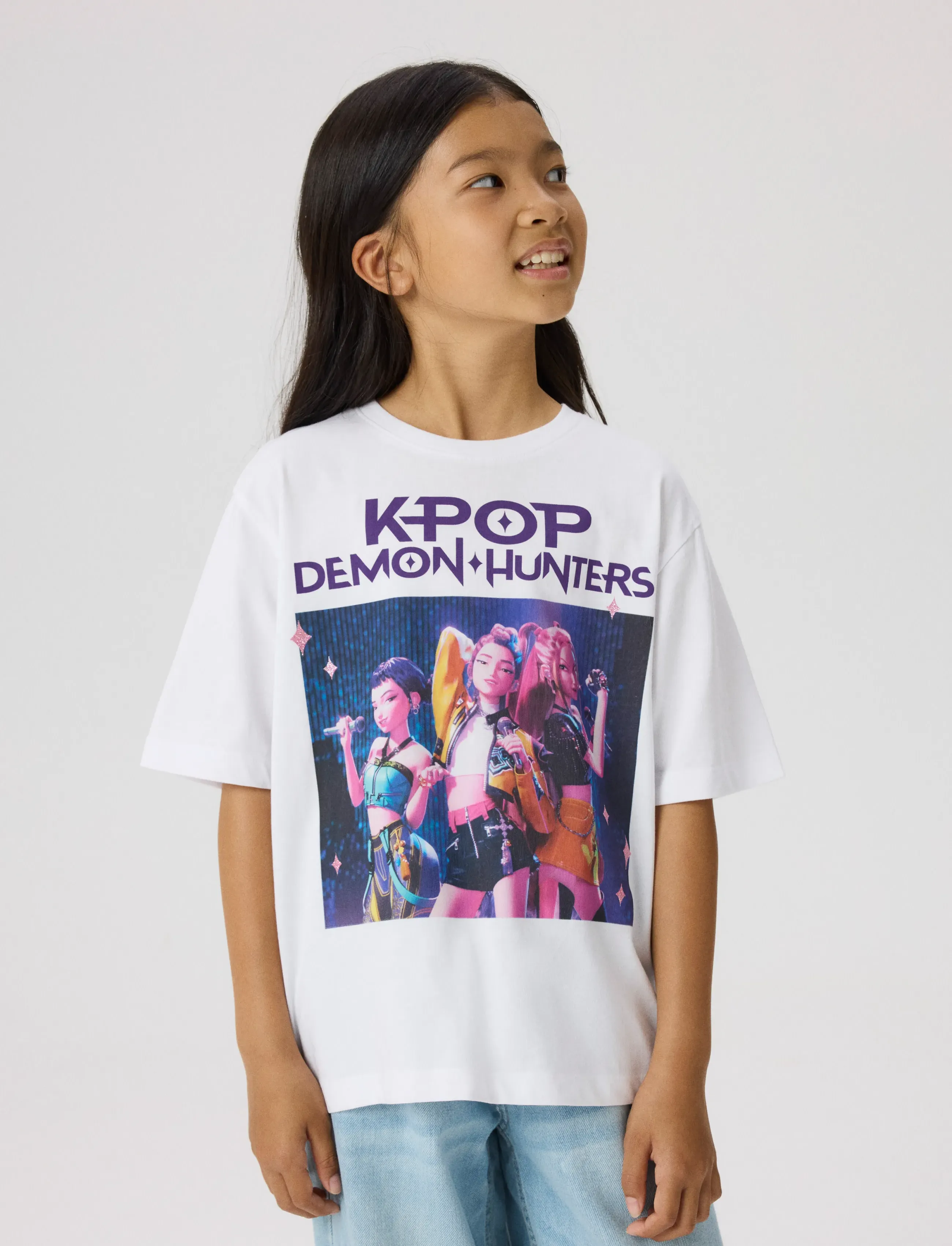 name it - NKFMARA KPOP SS NREG TOP BOX LNOOS SKY - lühikeste varrukatega t-särgid - bright white - 4