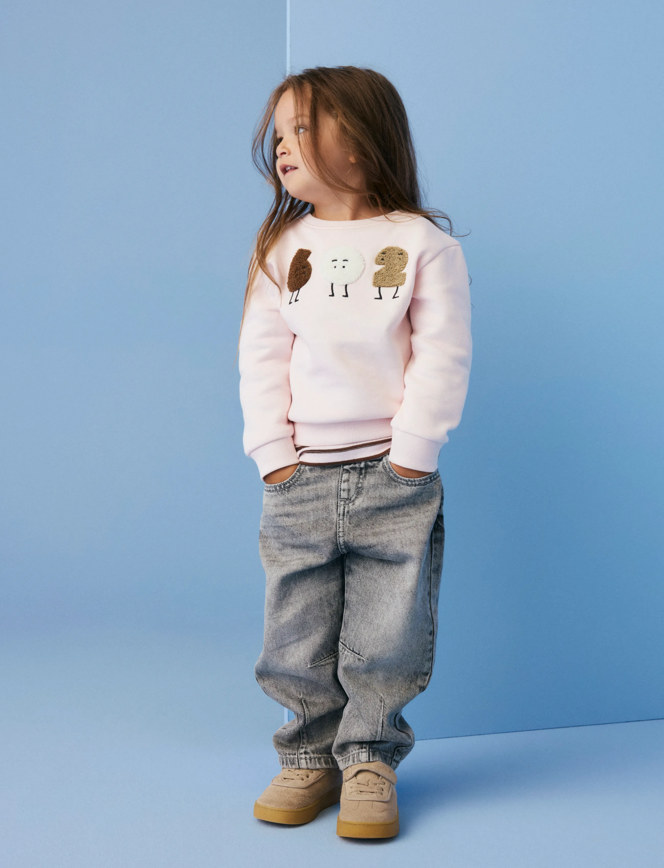 name it - NMFOLISANA LS NREG SWE BRU - sweatshirts - mary's rose - 2