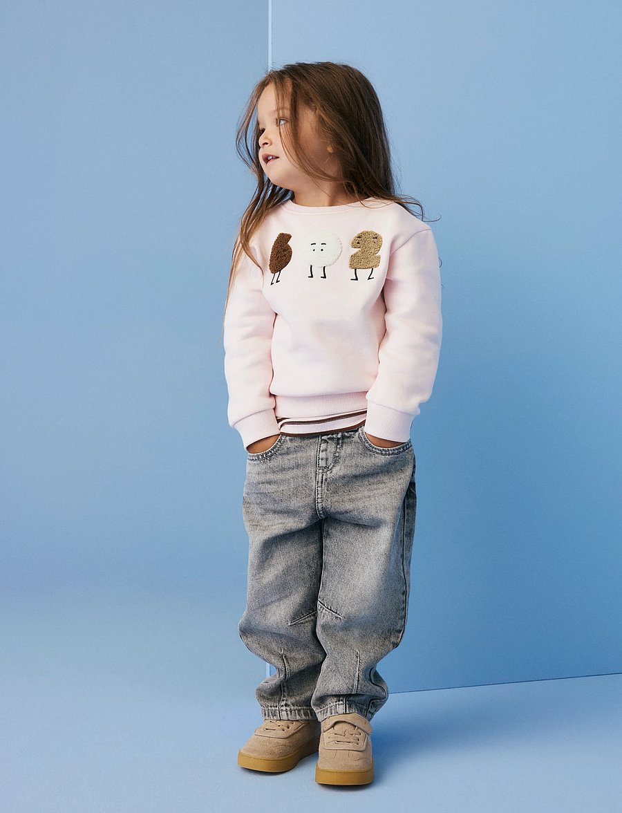 name it - NMFOLISANA LS NREG SWE BRU - sweatshirts - mary's rose - 2