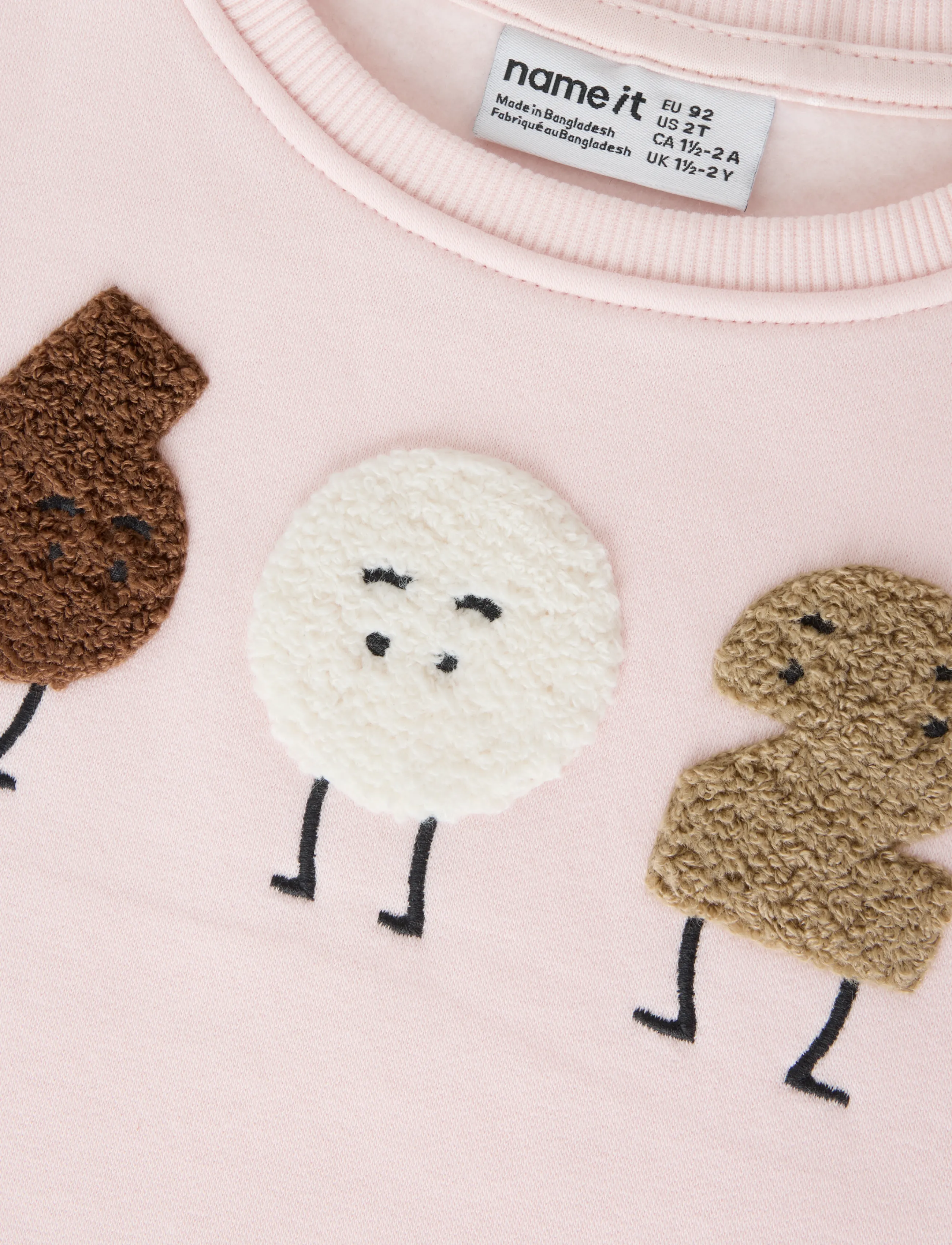 name it - NMFOLISANA LS NREG SWE BRU - sweatshirts - mary's rose - 4