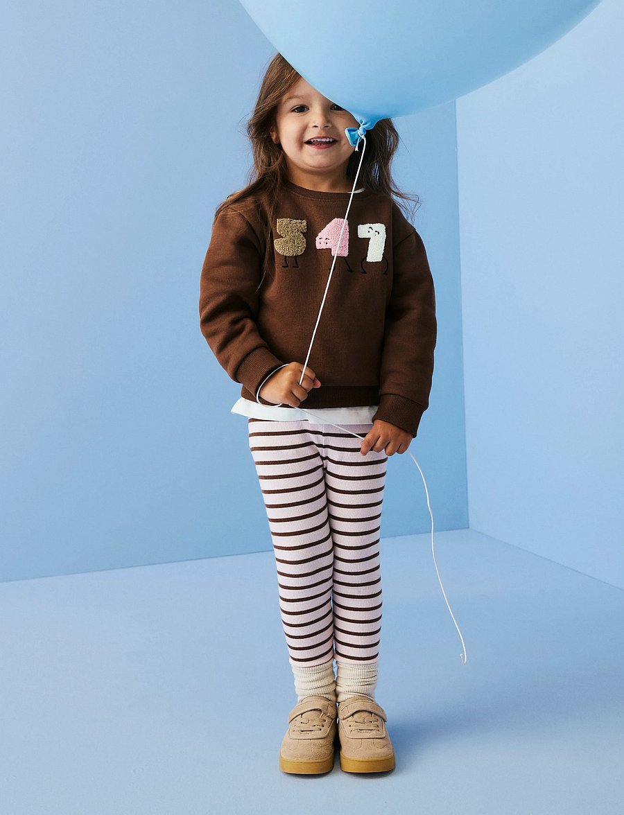 name it - NMFOLISANA LS NREG SWE BRU - sweatshirts - pinecone - 2