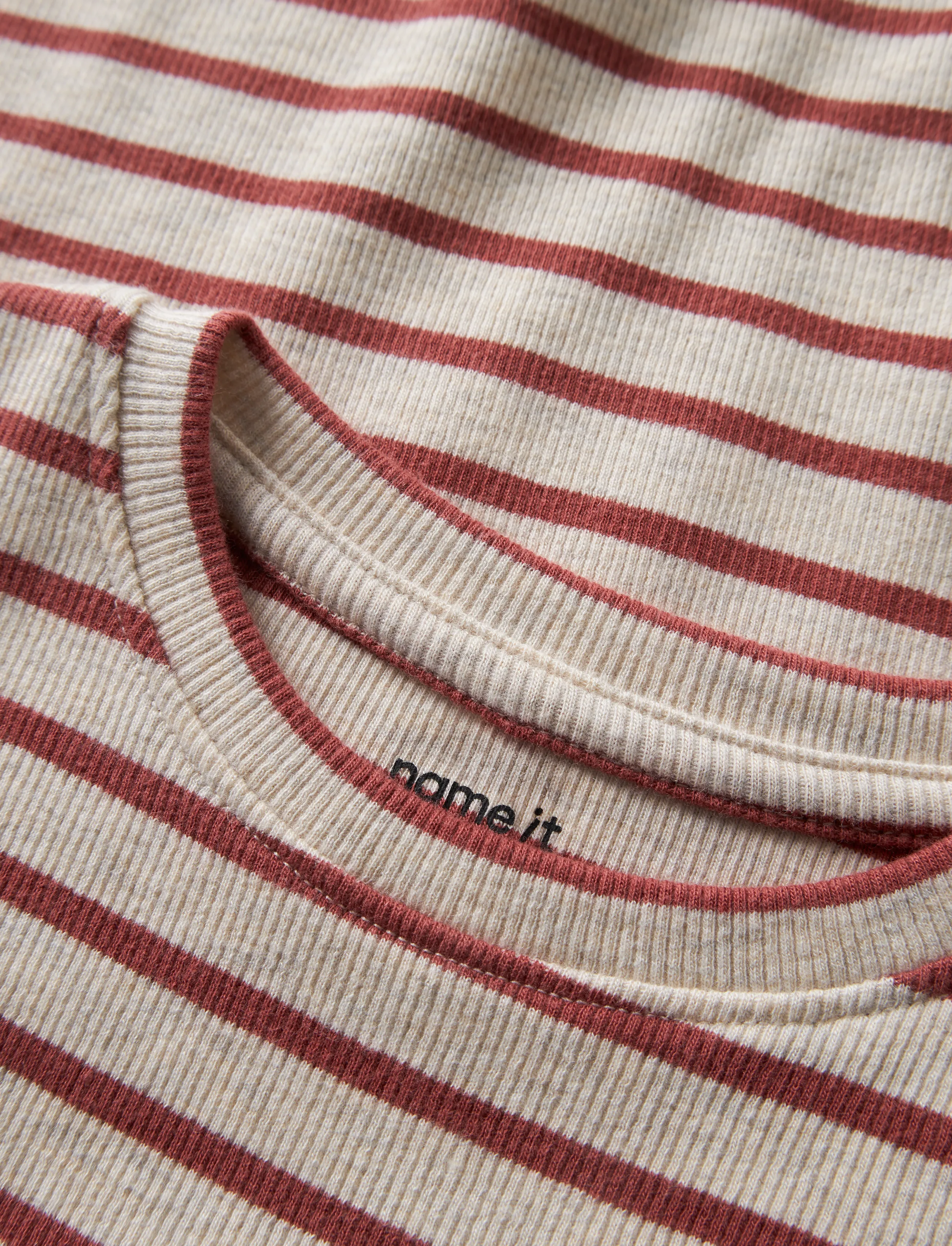 name it - NMFOLYCCA LS XSL TOP - langärmelig - peyote melange - 3