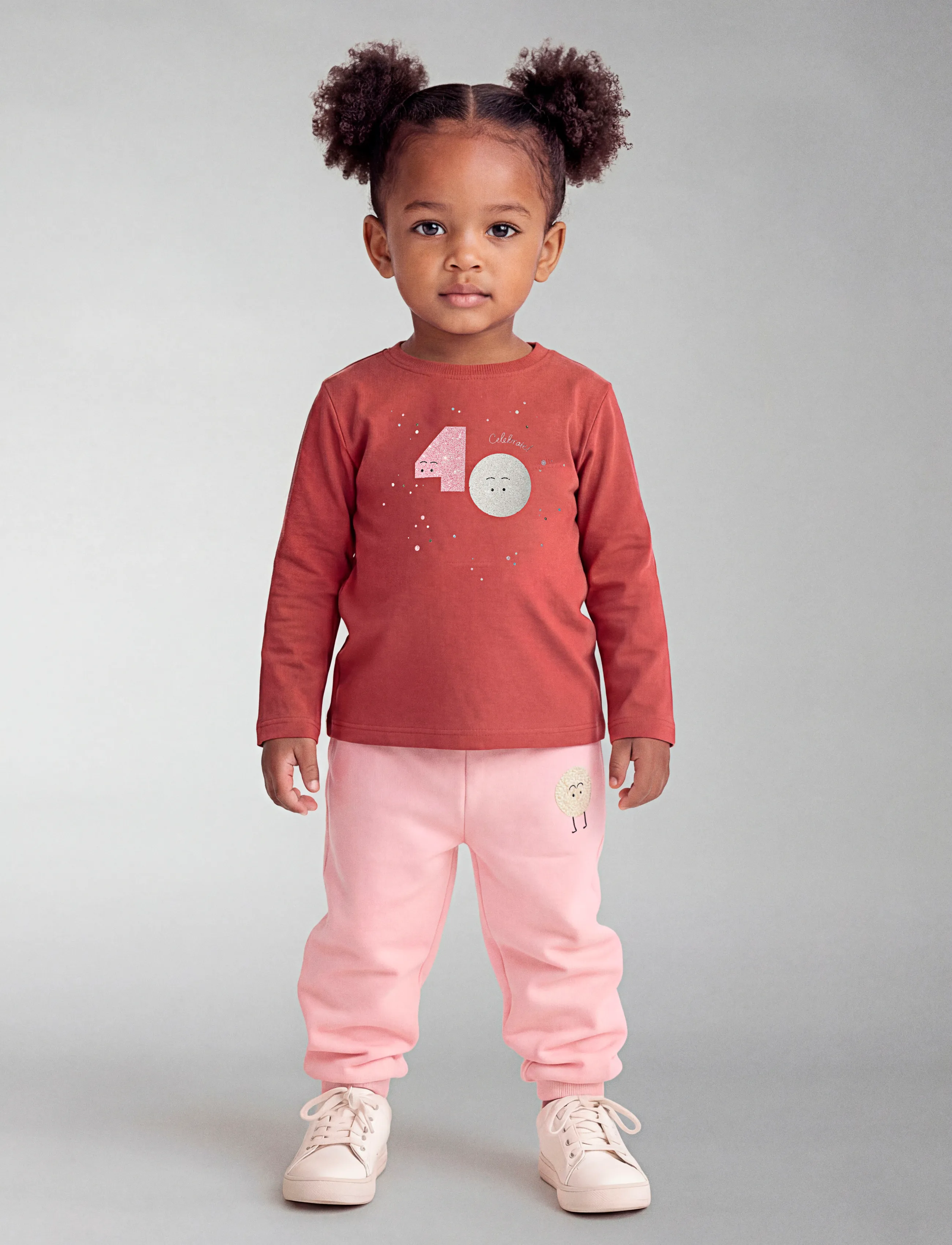 name it - NMFOLISANA NREG PANT SWE BRU - mary's rose - 2