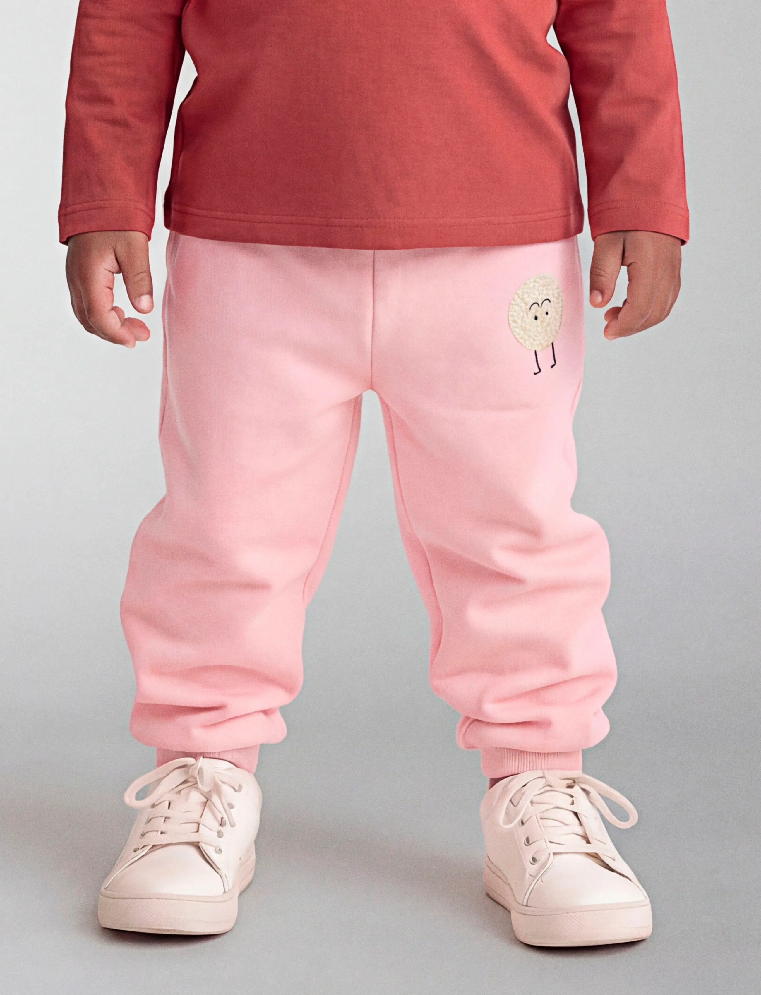 name it - NMFOLISANA NREG PANT SWE BRU - mary's rose - 3