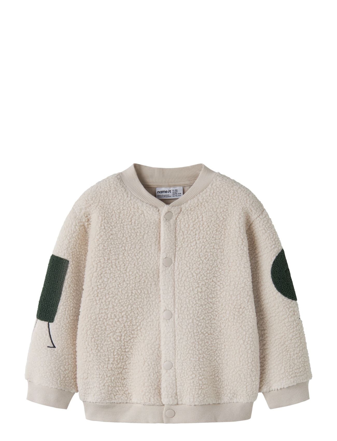 name it NMMOLANNY LS NREG TEDDY CARD - Shop by age - PEYOTE / beige