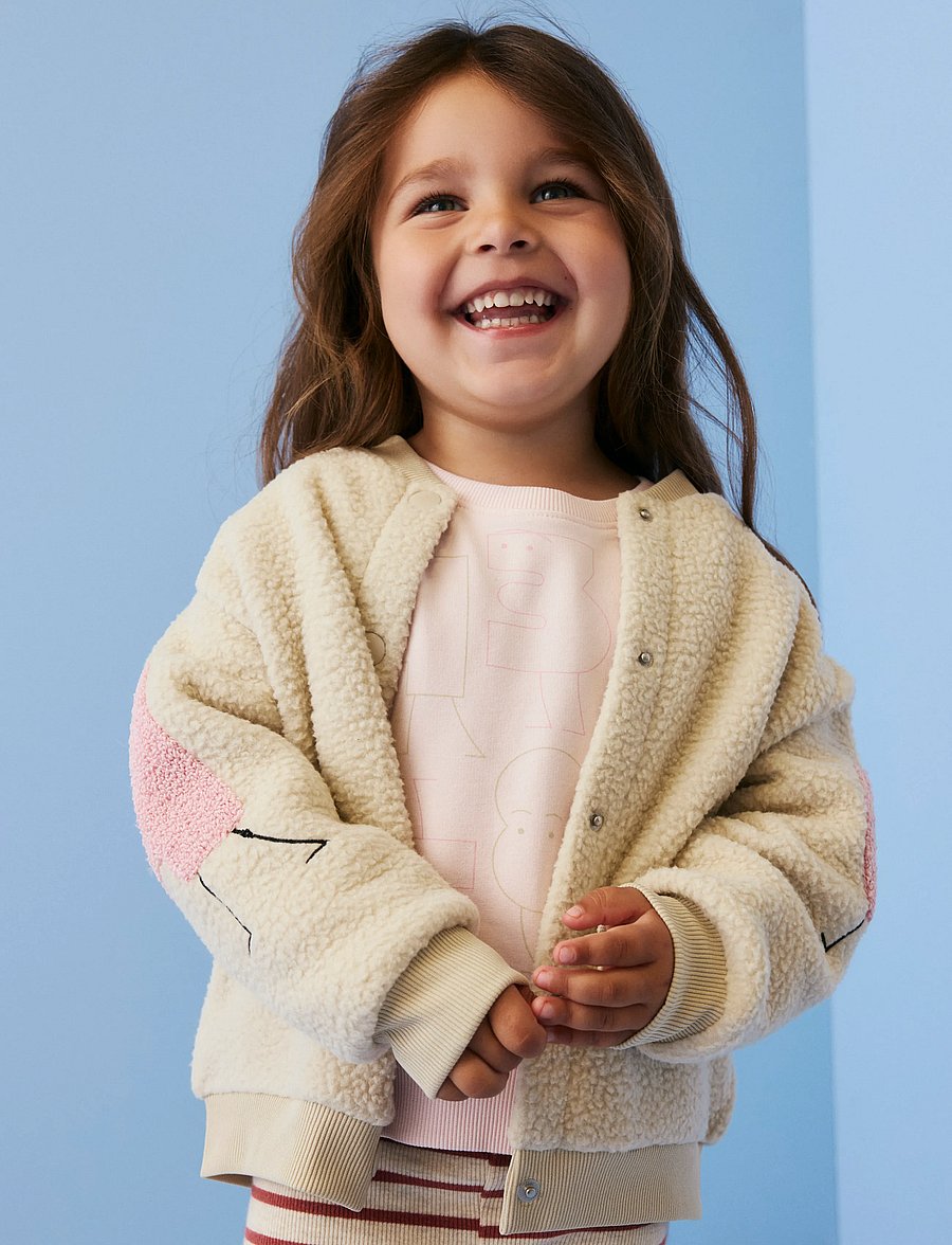 name it - NMFOLANA LS NREG TEDDY CARD - peyote - 2