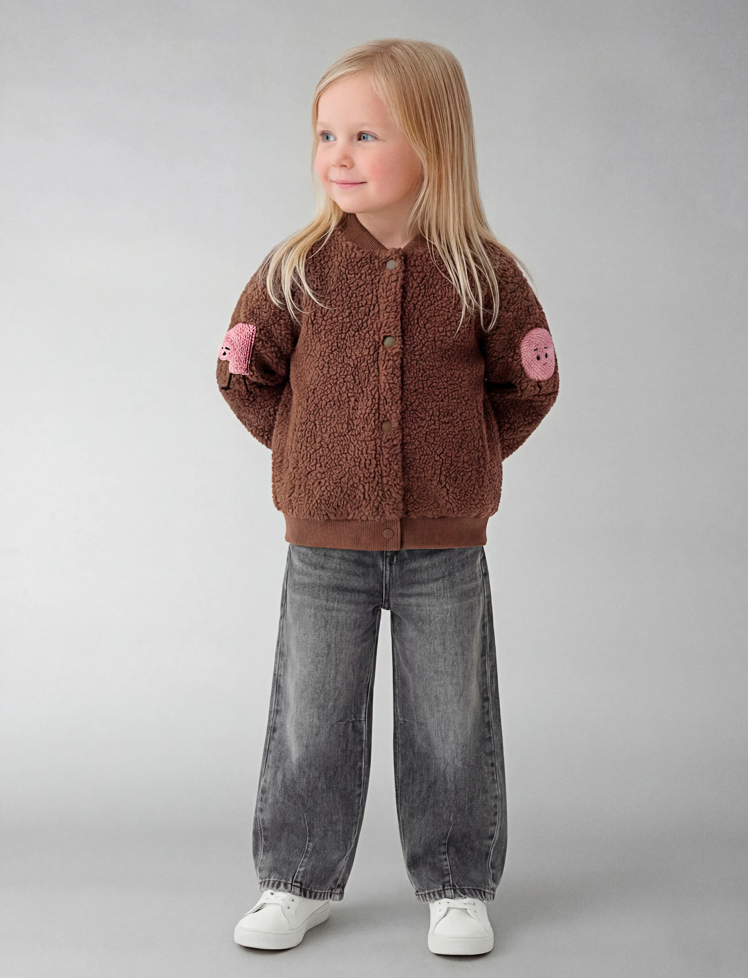 name it - NMFOLANA LS NREG TEDDY CARD - pinecone - 3