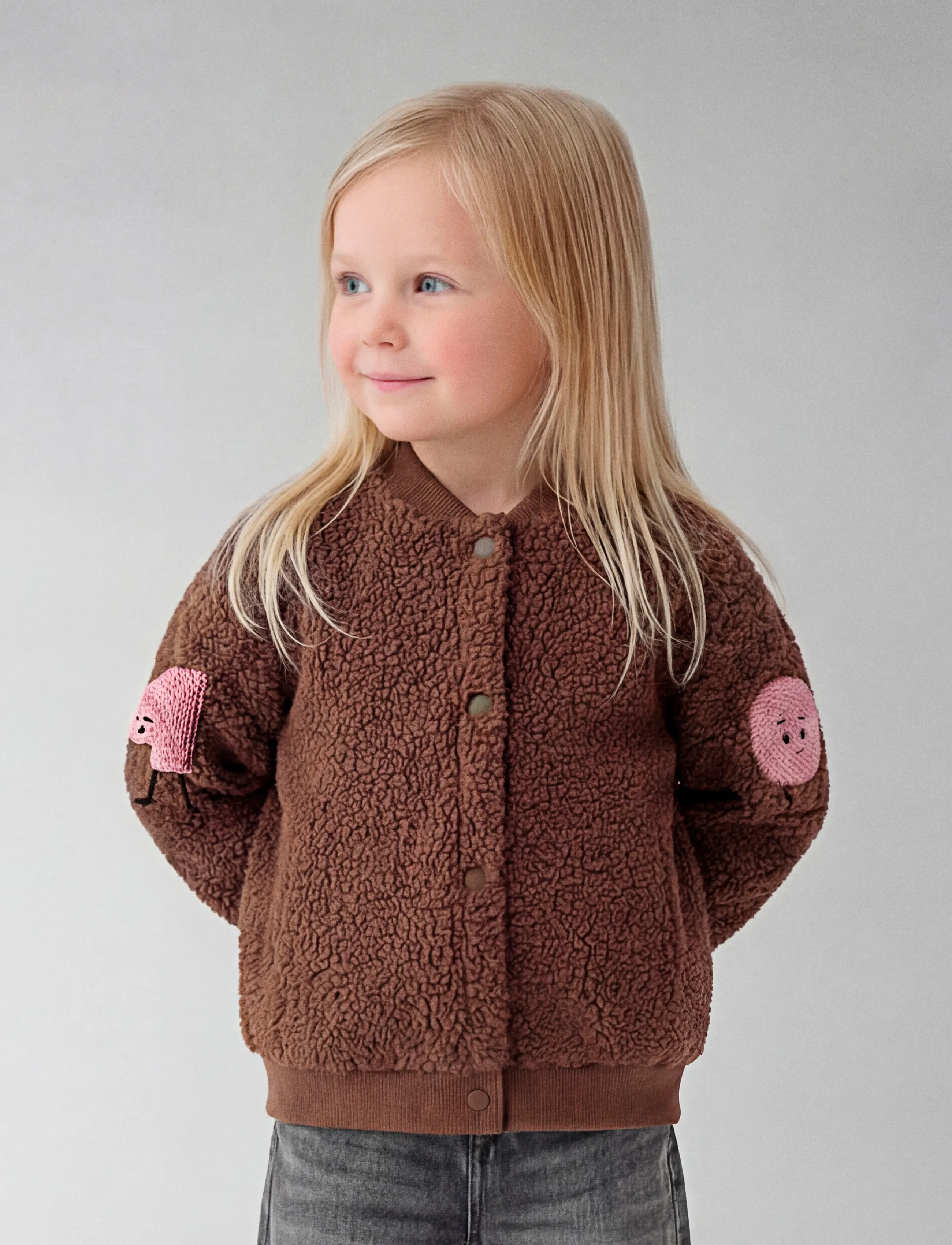 name it - NMFOLANA LS NREG TEDDY CARD - pinecone - 4