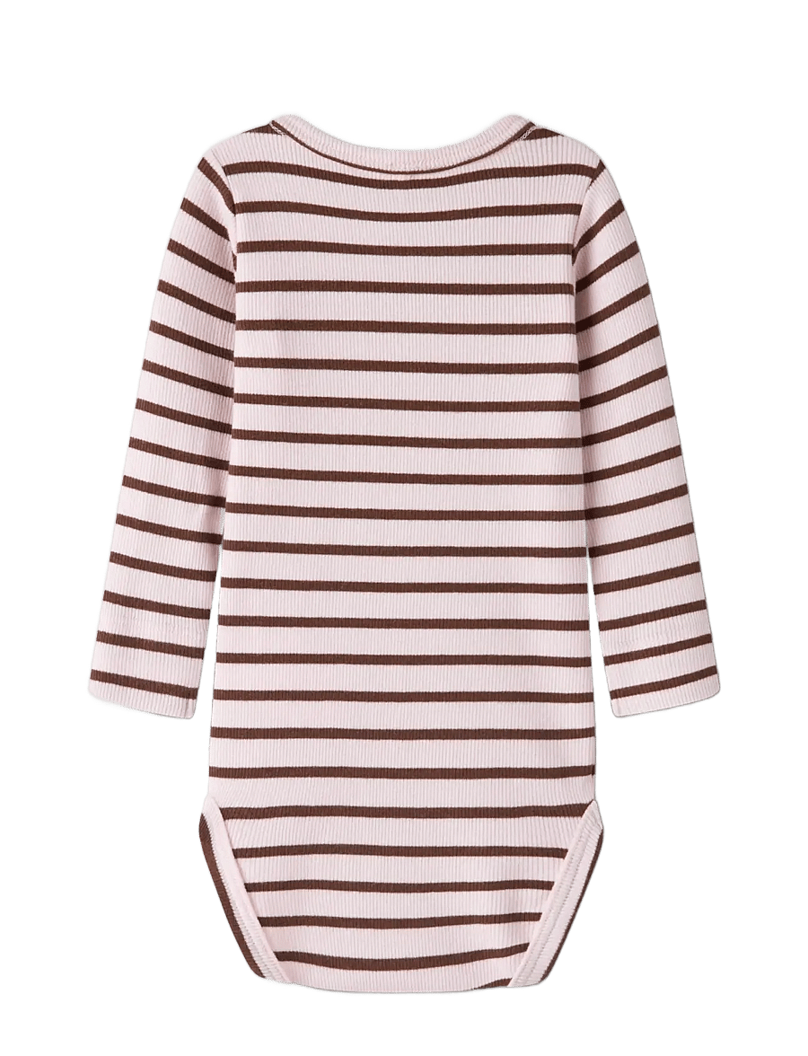 name it - NBFLYCCA LS XSL BODY - langärmelige bodys - mary's rose - 1