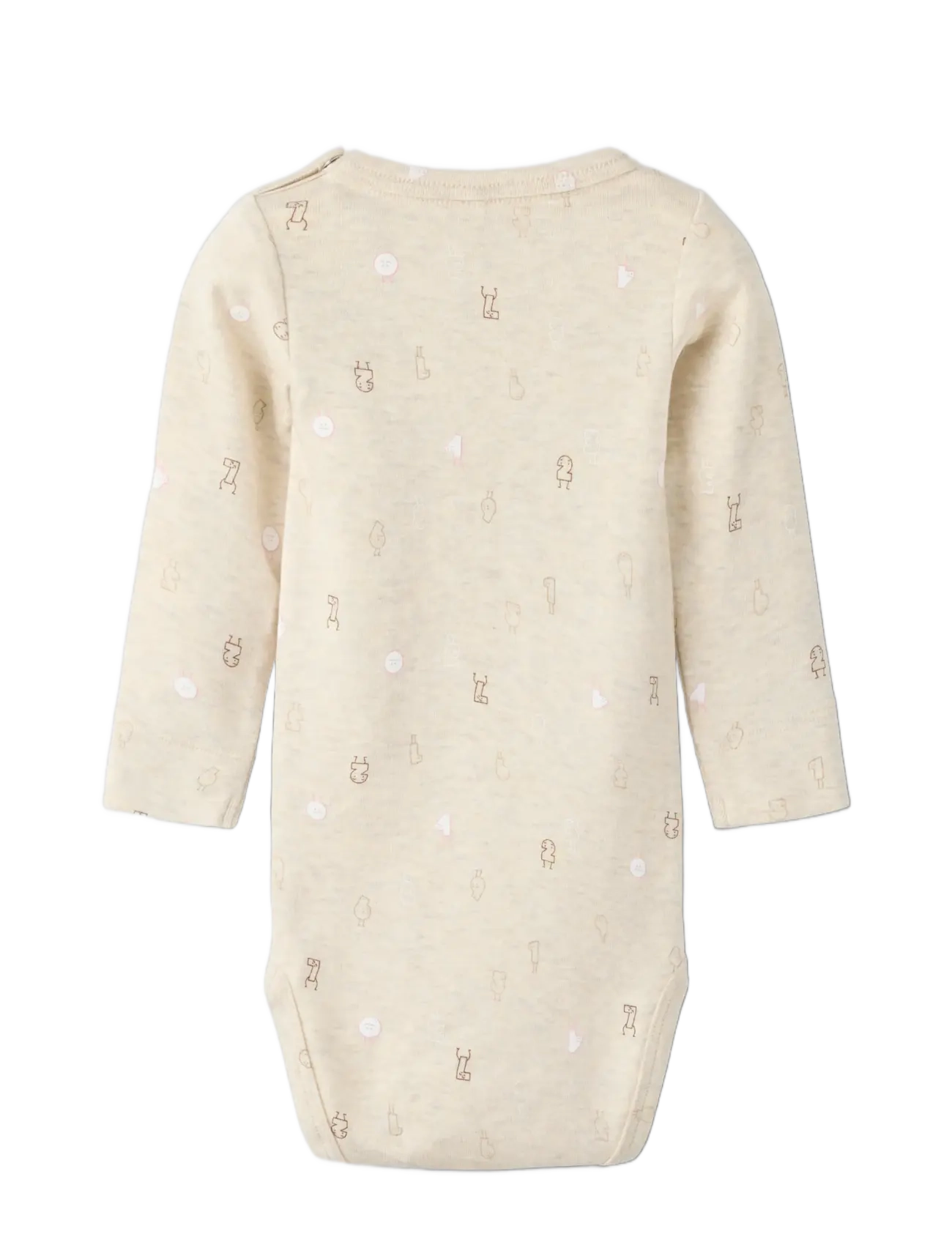 name it - NBFLYDIANNA LS XSL BODY - peyote melange - 1