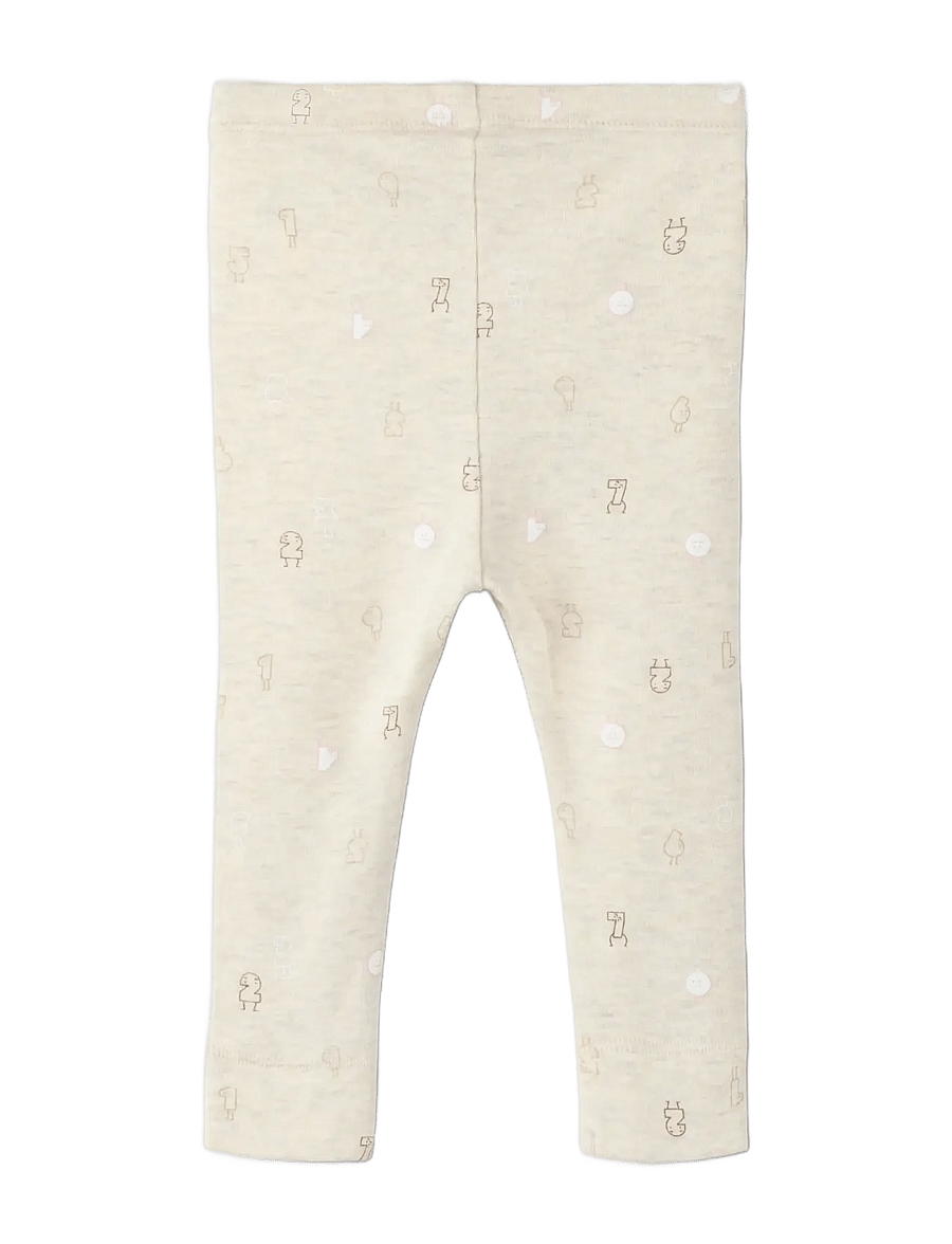 name it - NBFLYDIANNA XSL LEGGING - peyote melange - 1