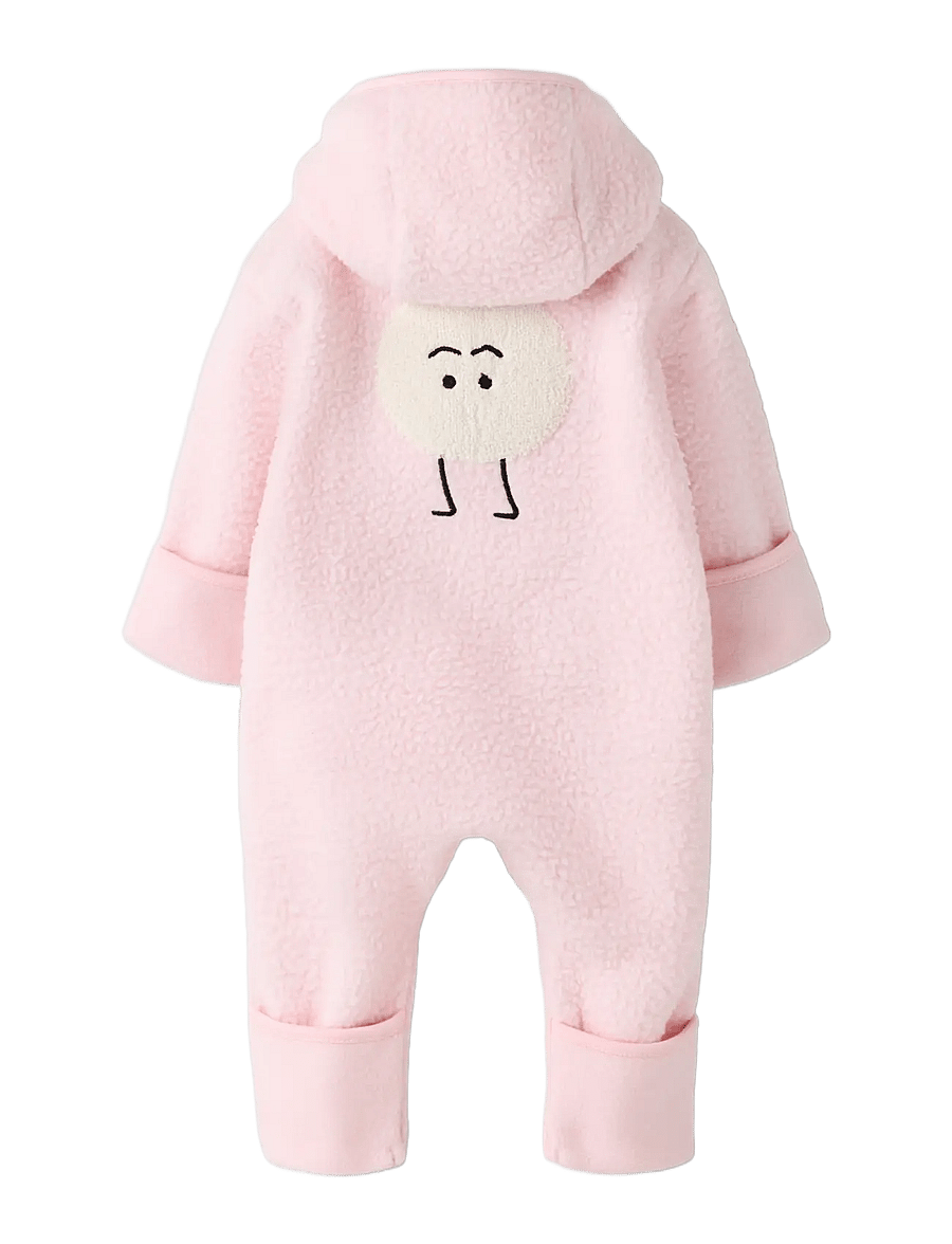 name it - NBFLANA LS TEDDY SUIT - mary's rose - 1