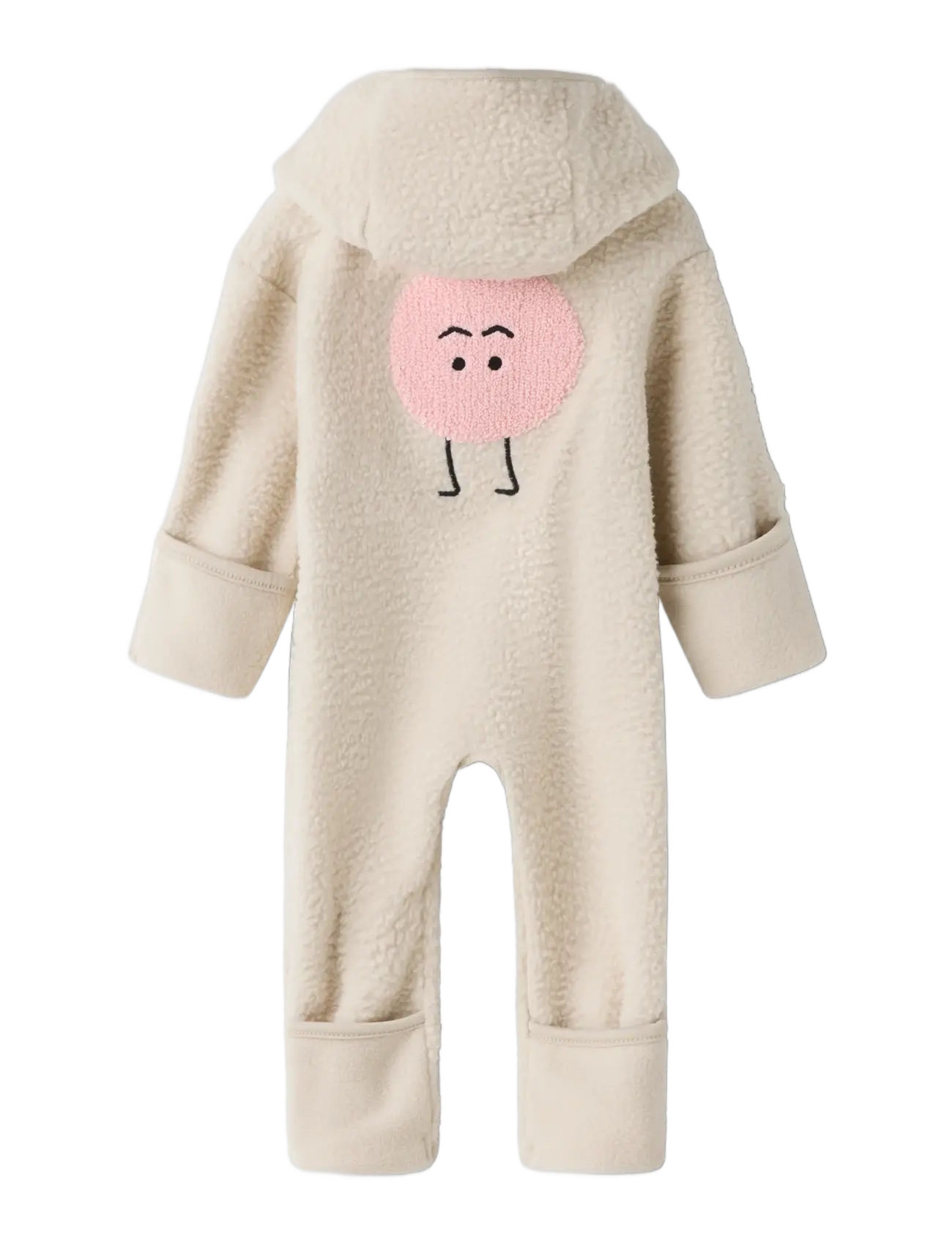 name it - NBFLANA LS TEDDY SUIT - peyote - 1