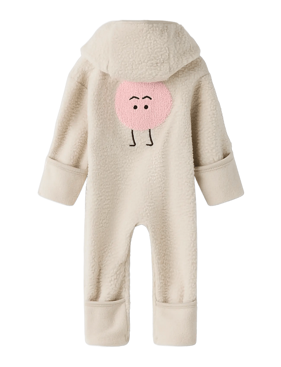 name it - NBFLANA LS TEDDY SUIT - peyote - 1