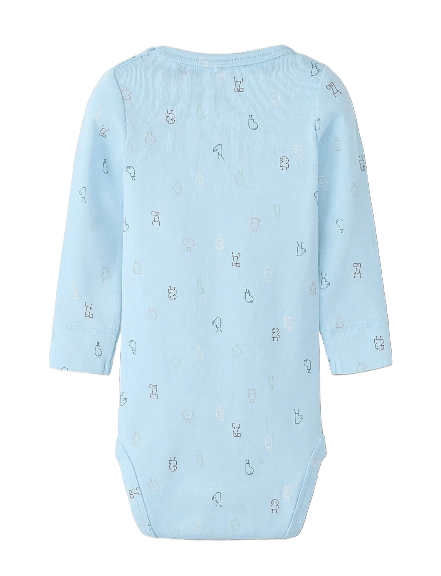 name it - NBMLYDUS LS XSL BODY - långärmade bodies - angel falls - 1