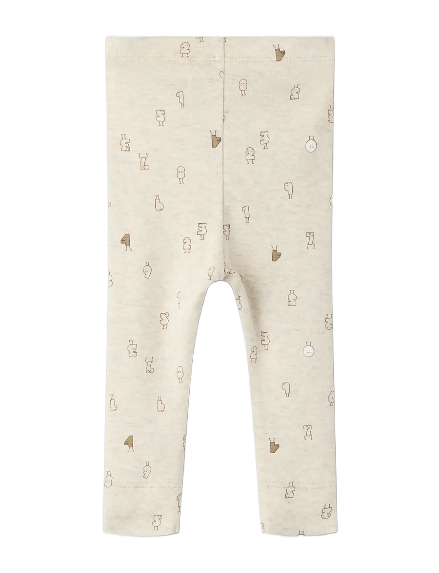 name it - NBMLYDUS XSL LEGGING - peyote melange - 1
