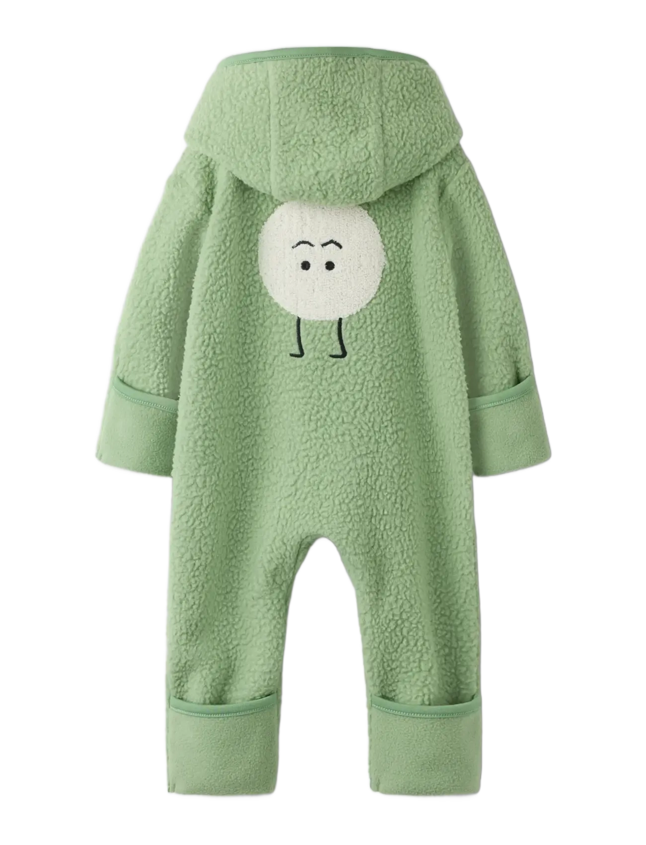 name it - NBNOLANE LS TEDDY SUIT - basil - 1