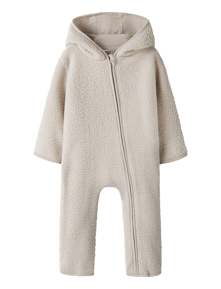 name it - NBNOLANE LS TEDDY SUIT - peyote - 0