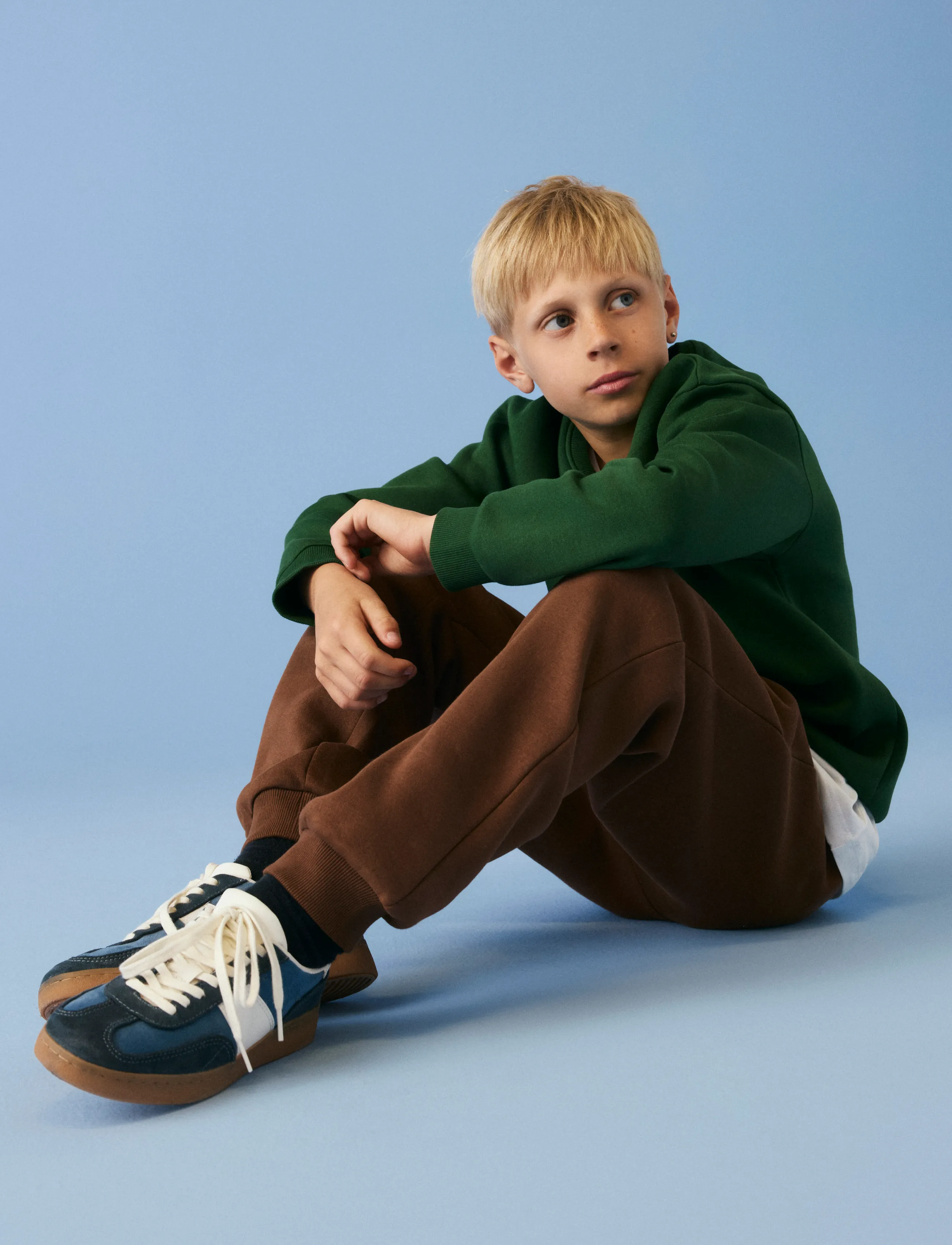 name it - NKMLAMAR NREG SWE PANT BRU - pinecone - 2