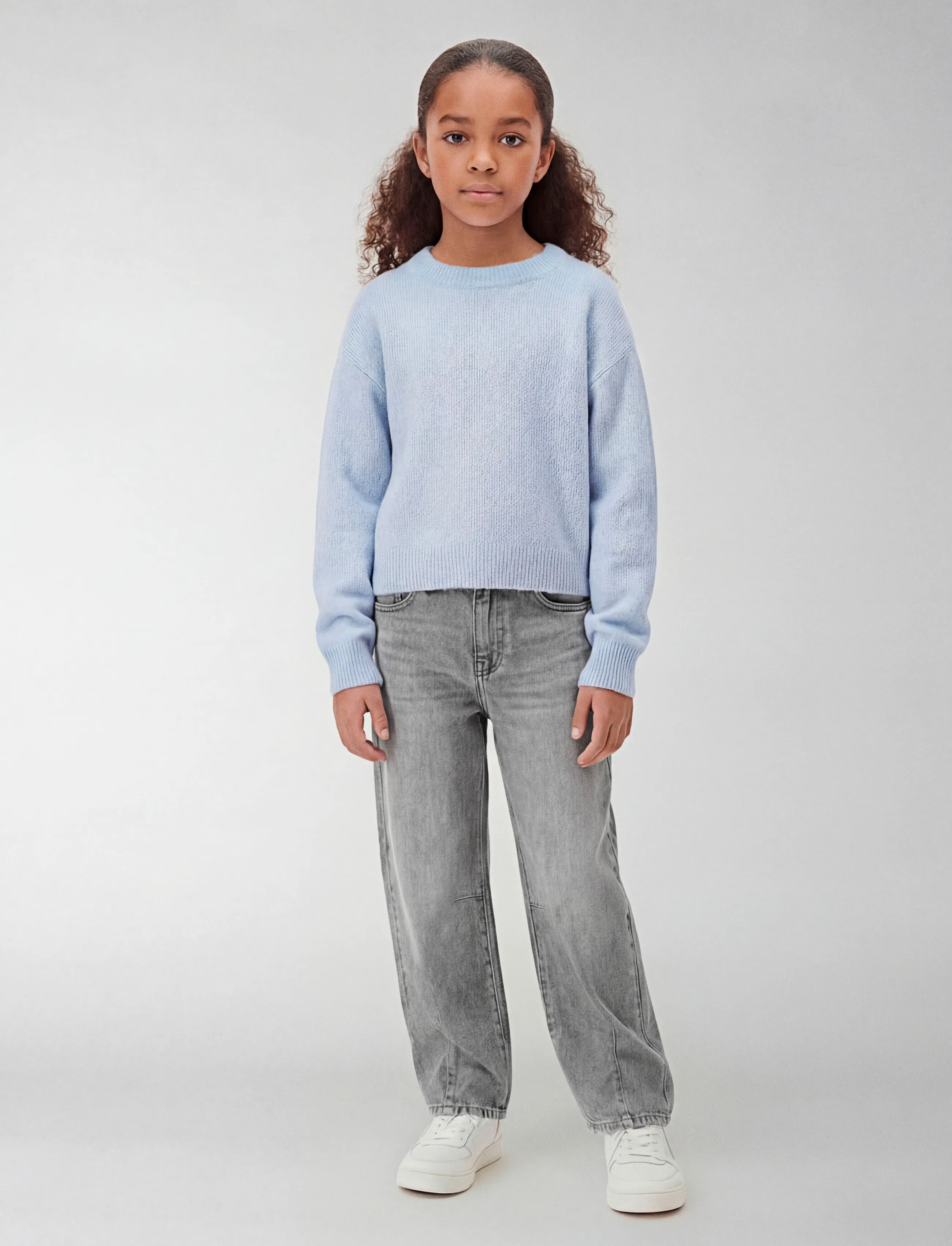 name it - NKFOLANSA LS KNIT - angel falls - 2